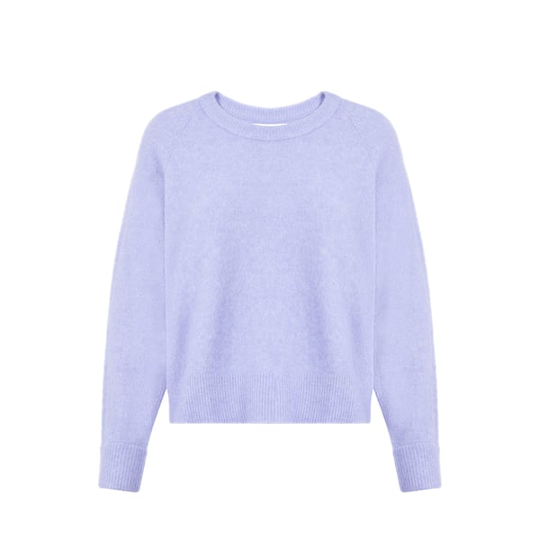 Pull uni en laine