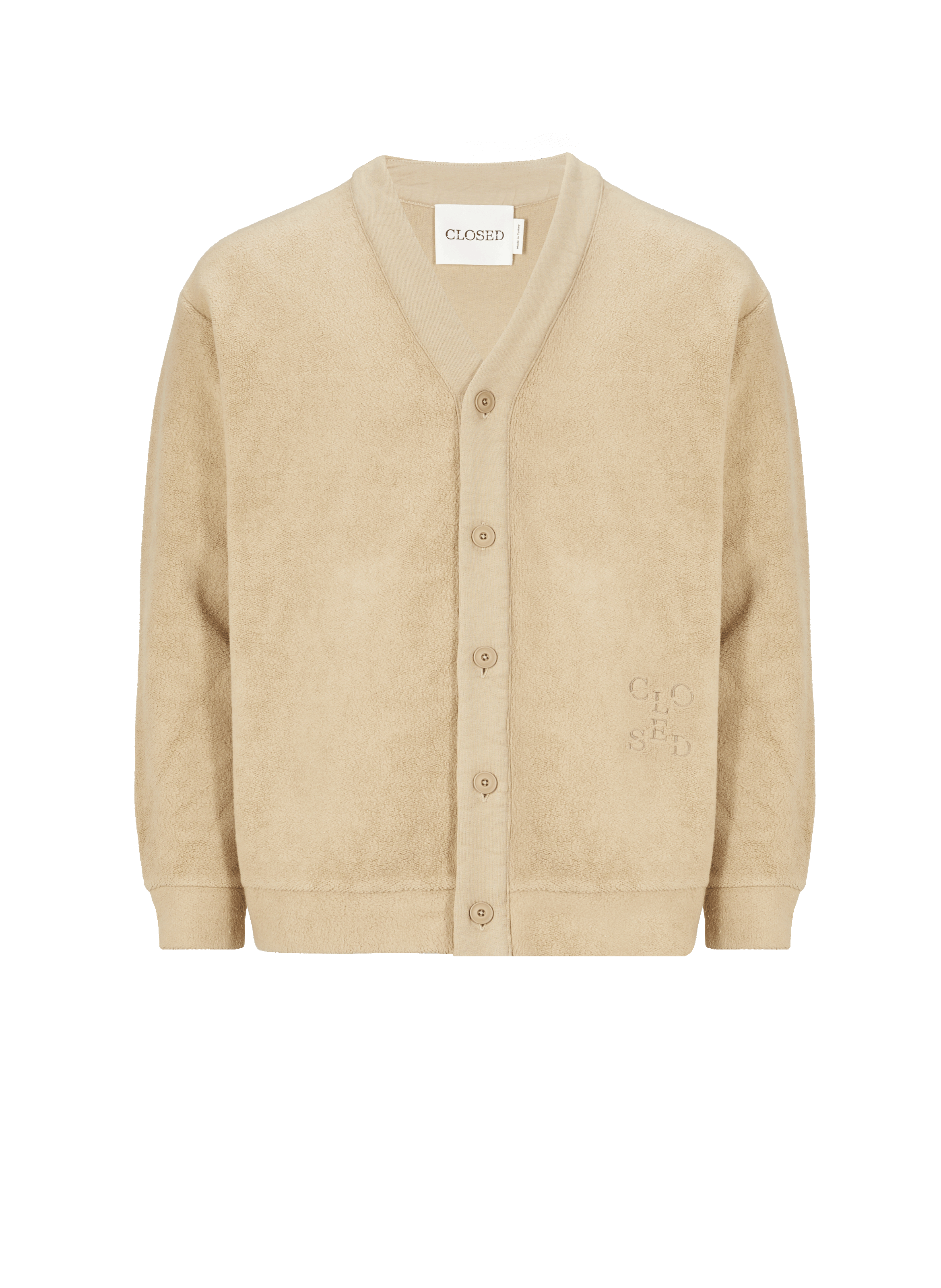 Cardigan en coton organique