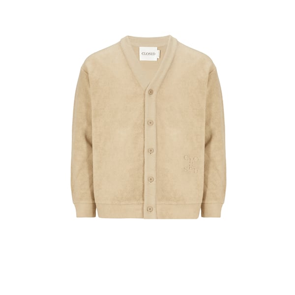 Cardigan en coton organique