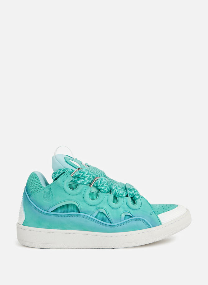 Curb leather sneakers LANVIN