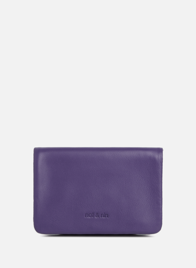 Leather wallet  NAT & NIN