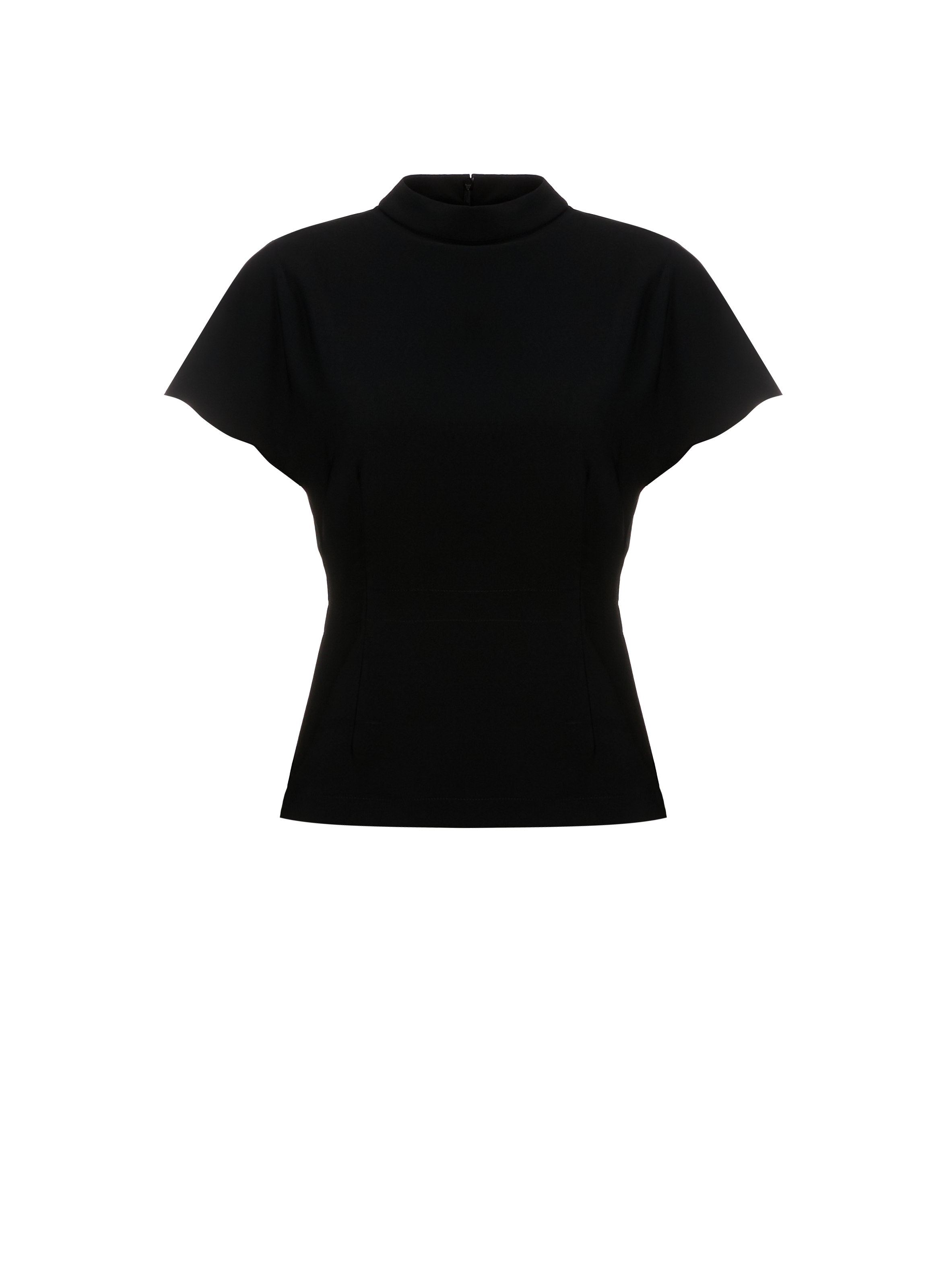 Top Uriel à col montant SAISON 1865 Noir