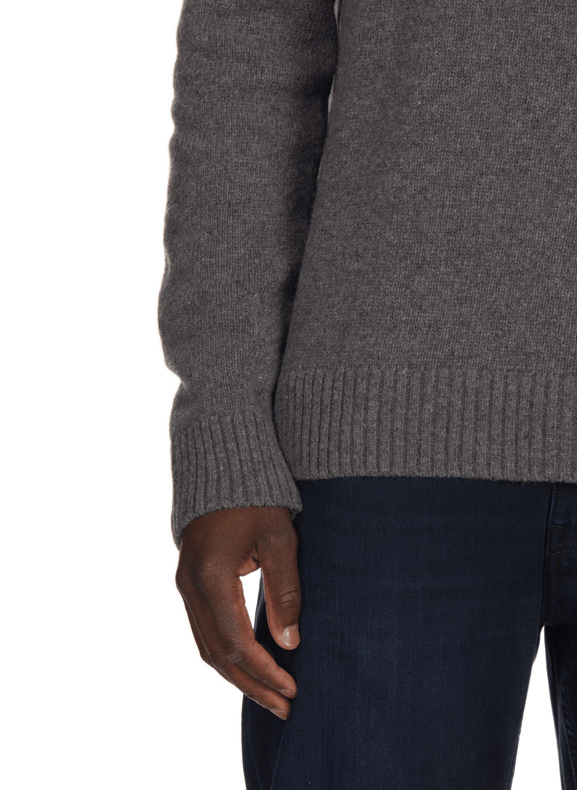 Pull Efil uni  AU PRINTEMPS PARIS Gris