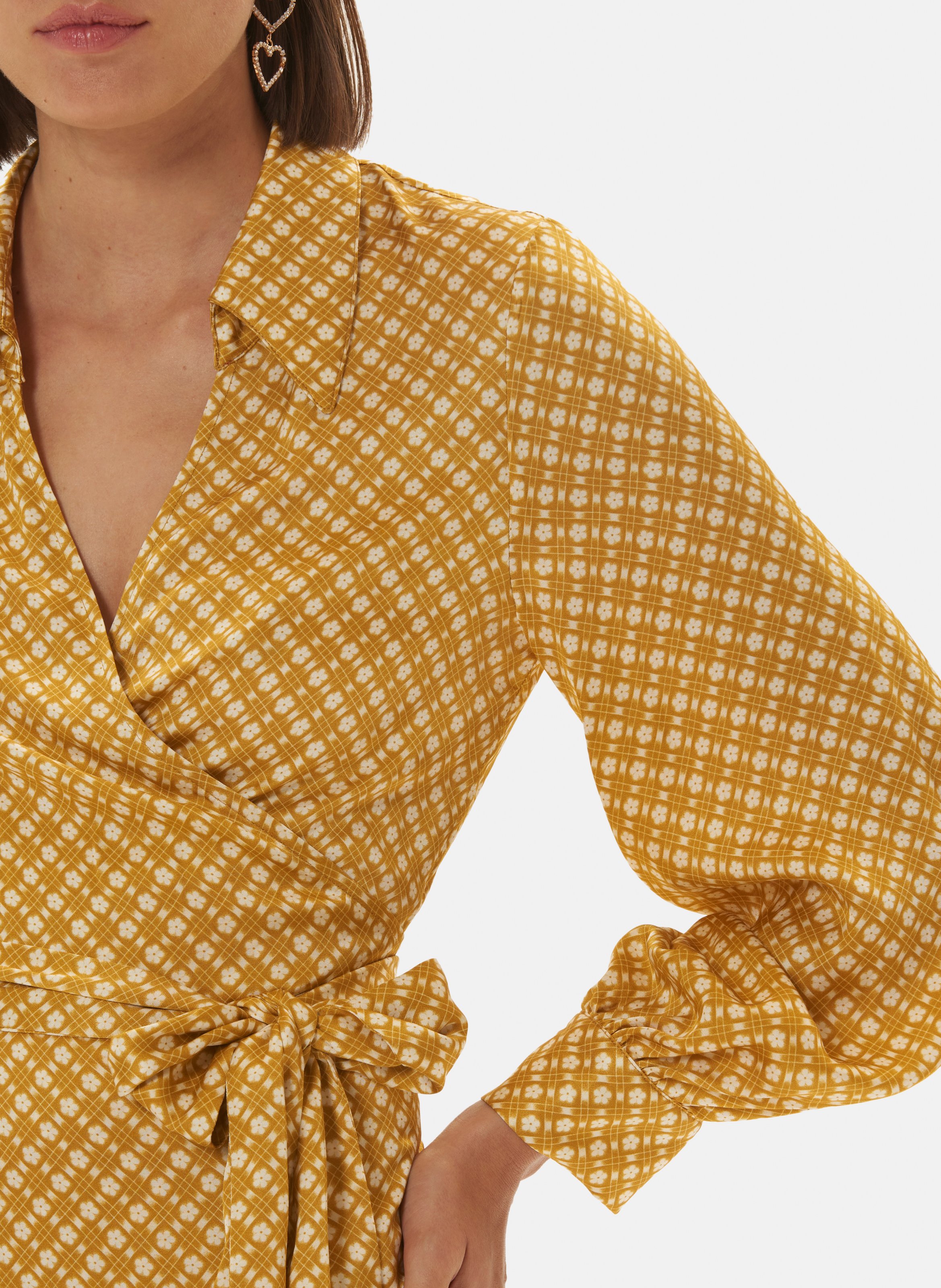 Robe renata Jaune Tara jarmon Femme