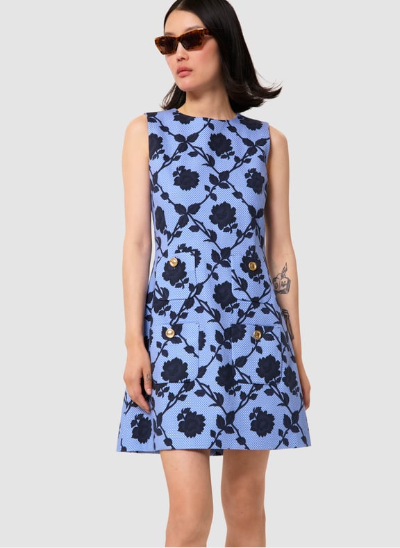 Robe cintrée uni - russell Jaune by TARA JARMON TARA JARMON Robe cintrée uni - russell Jaune