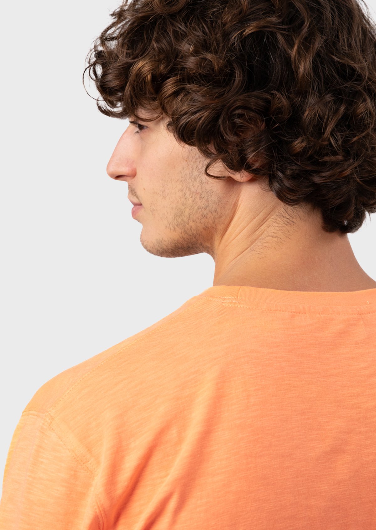 T-shirt vintage en coton biologique BILLYBELT Orange