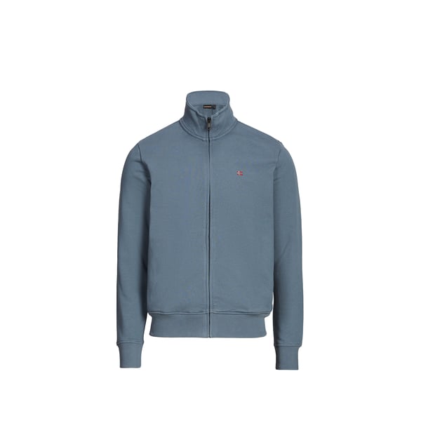 Gilet zippé en jersey de coton Gilet zippé en jersey de coton