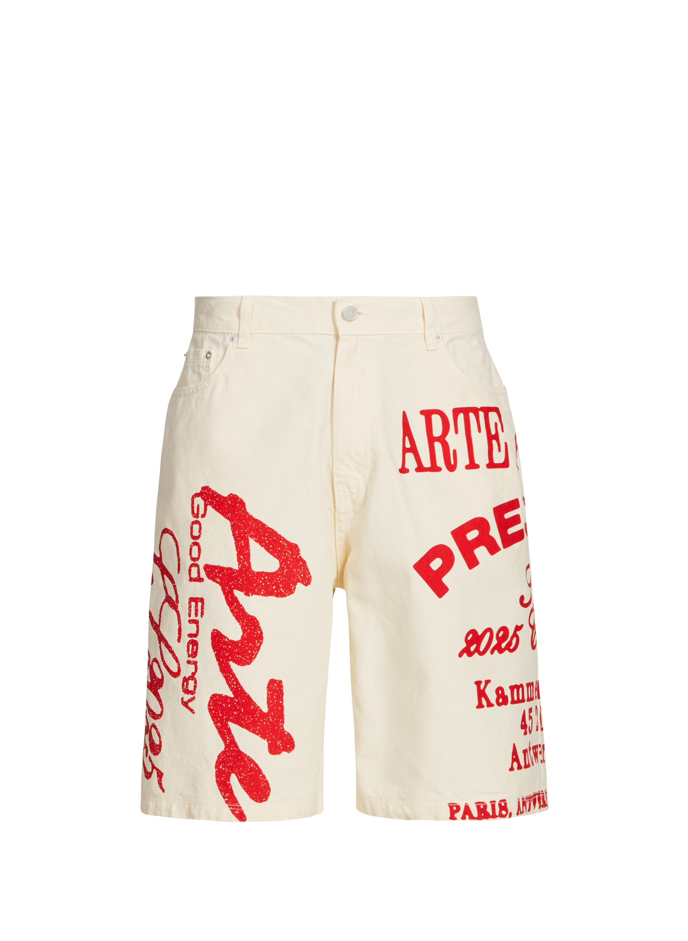 Short à motif en coton  ARTE ANTWERP Beige