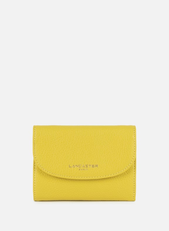 Back to back wallet - Dune Yellow by LANCASTER LANCASTER Back to back wallet - Dune Yellow