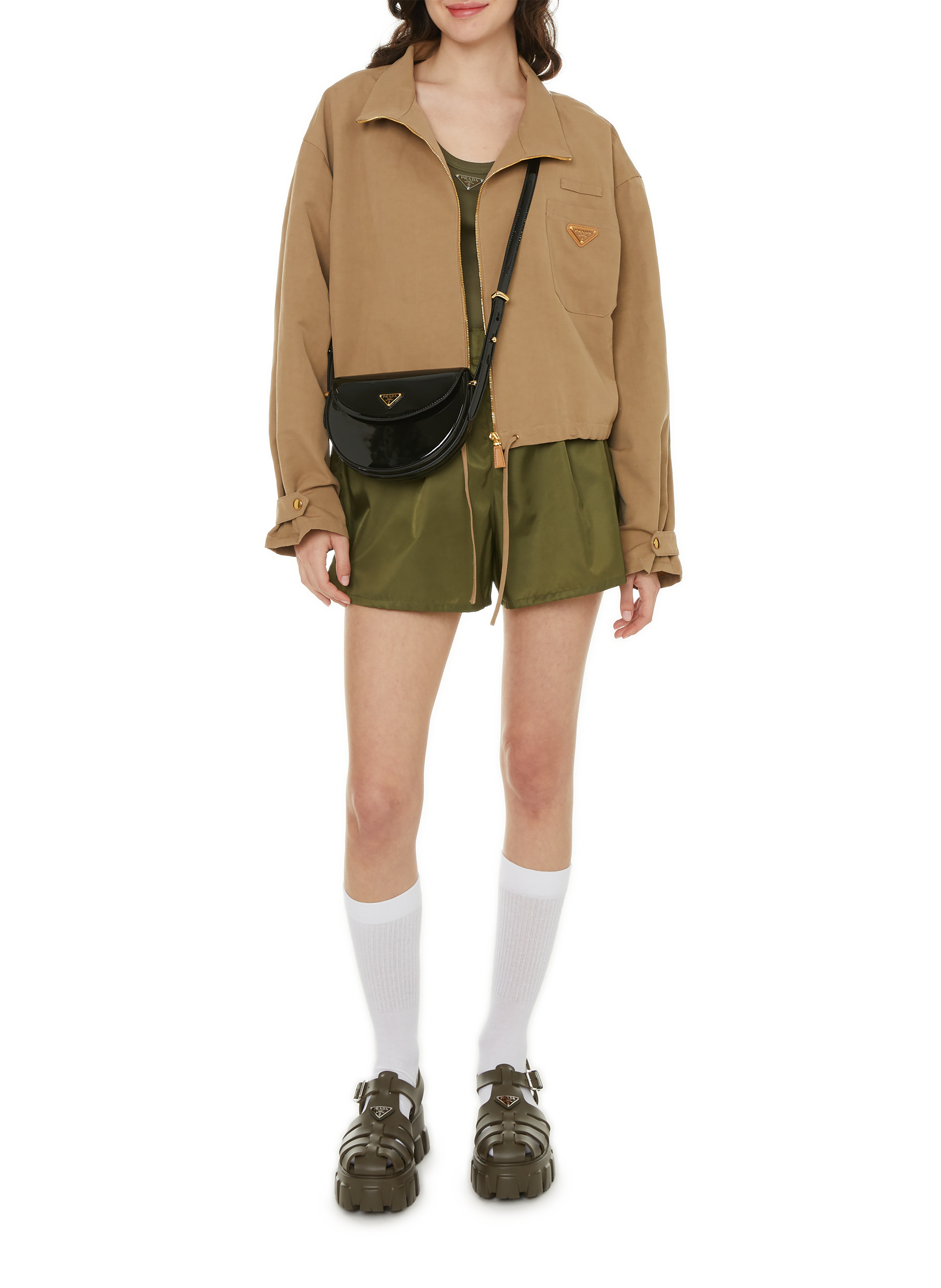 Short uni PRADA Vert