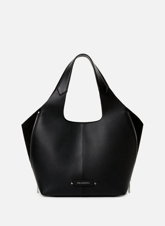 Sac cabas K/Hardwarr en cuir Multicolore by KARL LAGERFELD KARL LAGERFELD Sac cabas K/Hardwarr en cuir Multicolore