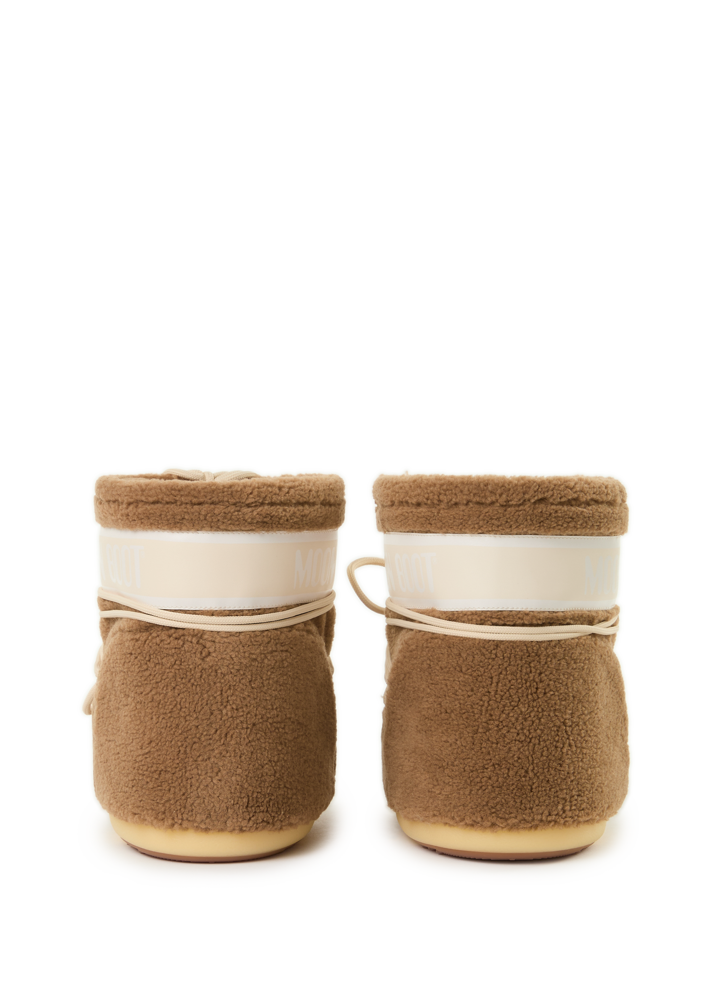 Bottines basses Fleece MOON BOOT Marron