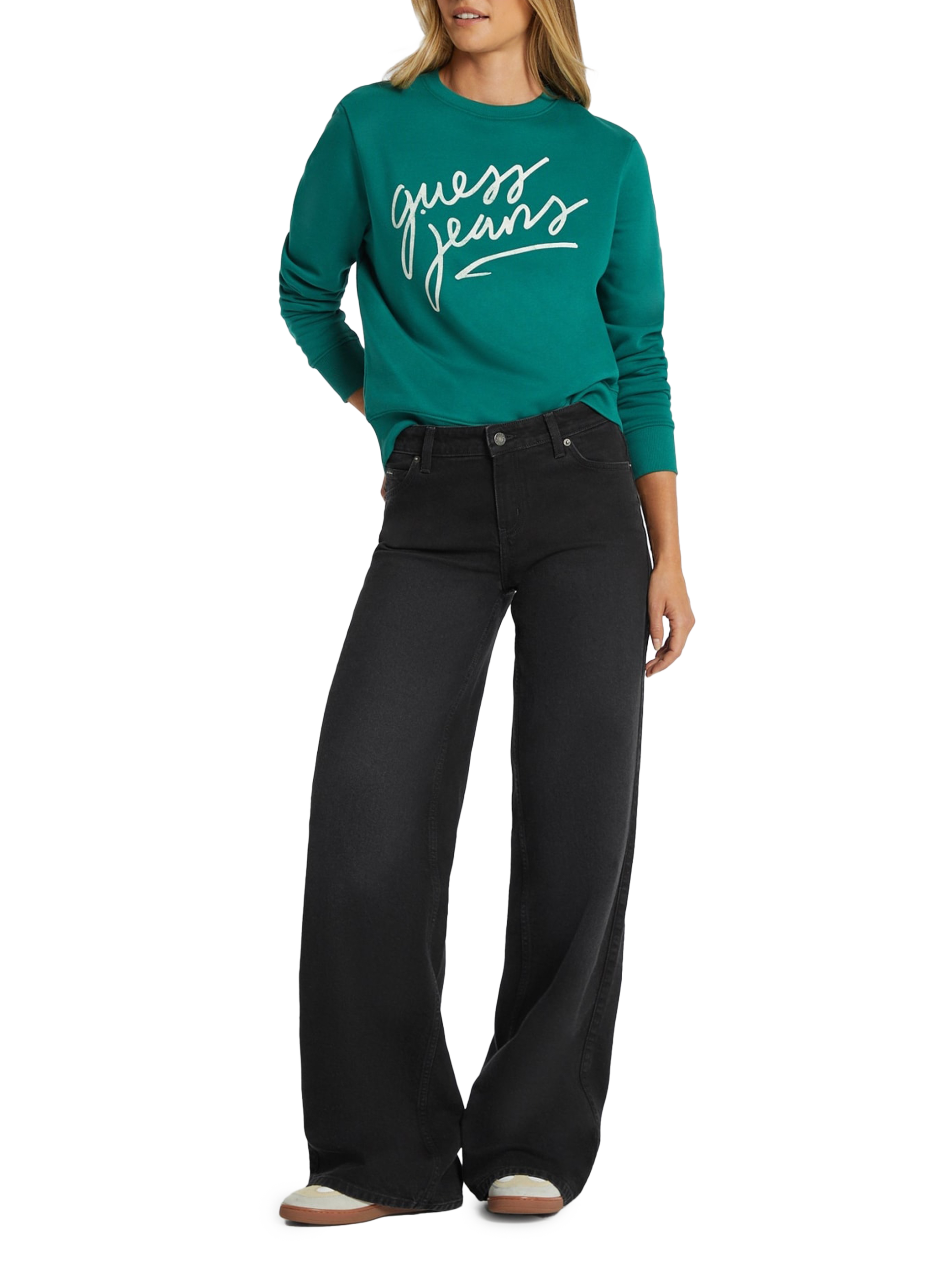 Jean wide leg  GUESS Bleu