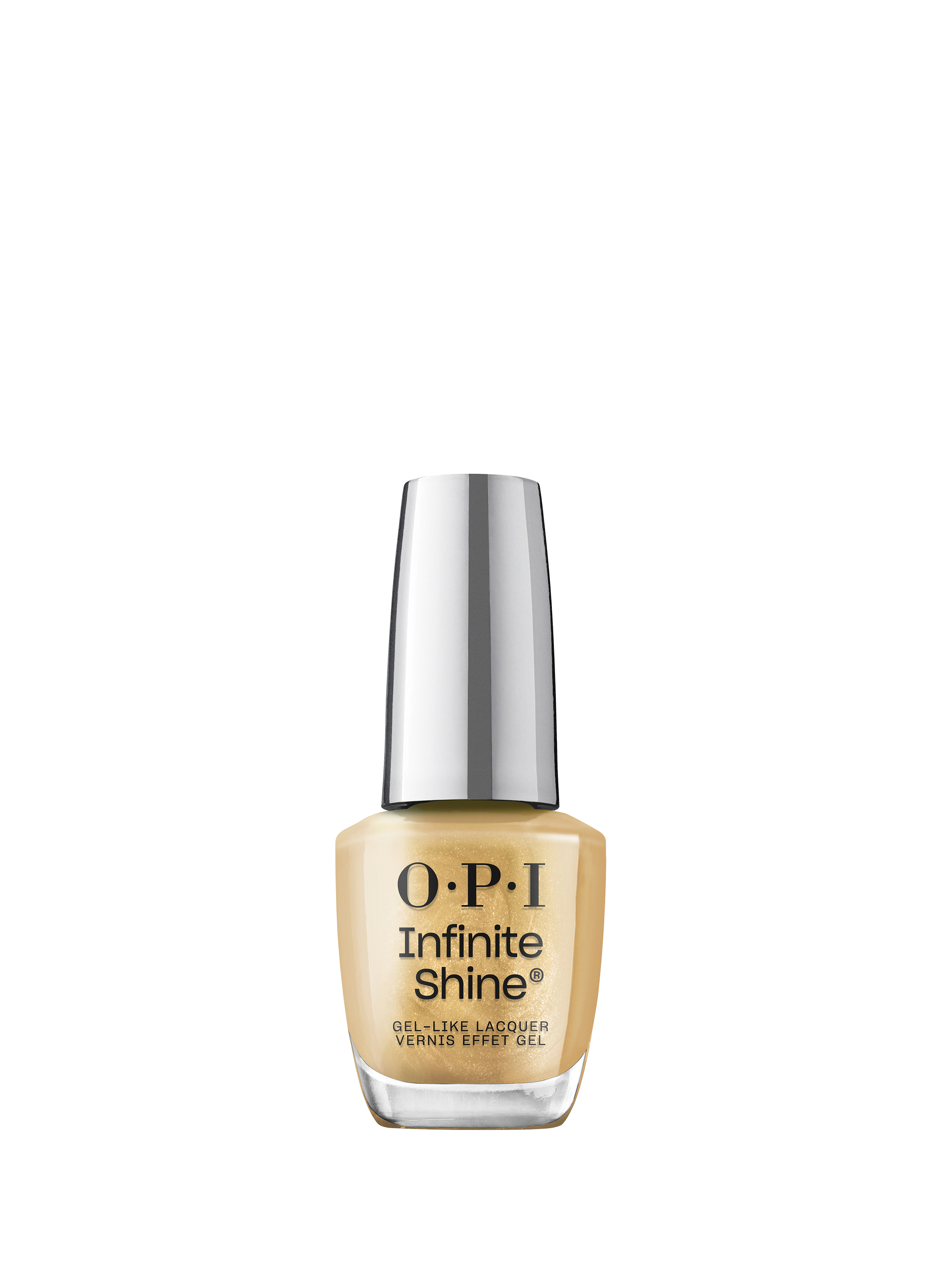OPI 24/7 Carat
Infinite Shine
Long-lasting gel effect nail polish Jaune