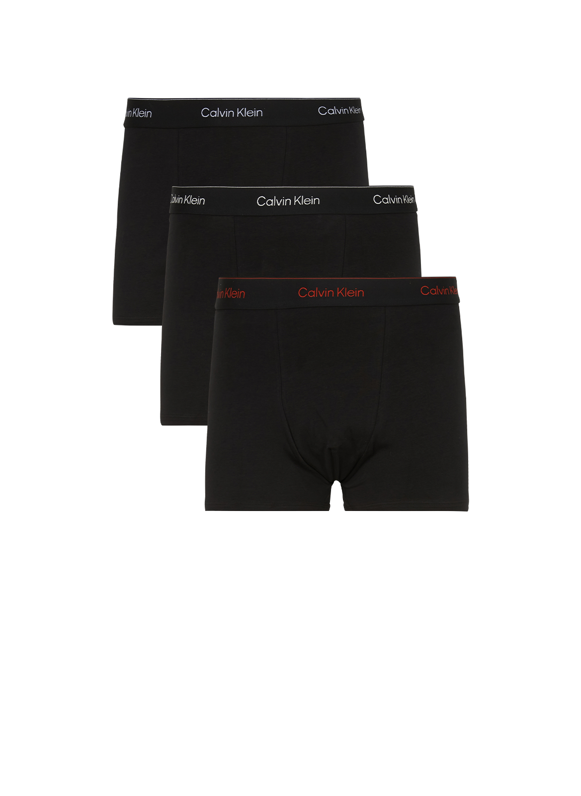 CALVIN KLEIN Lot de 3 boxers Noir