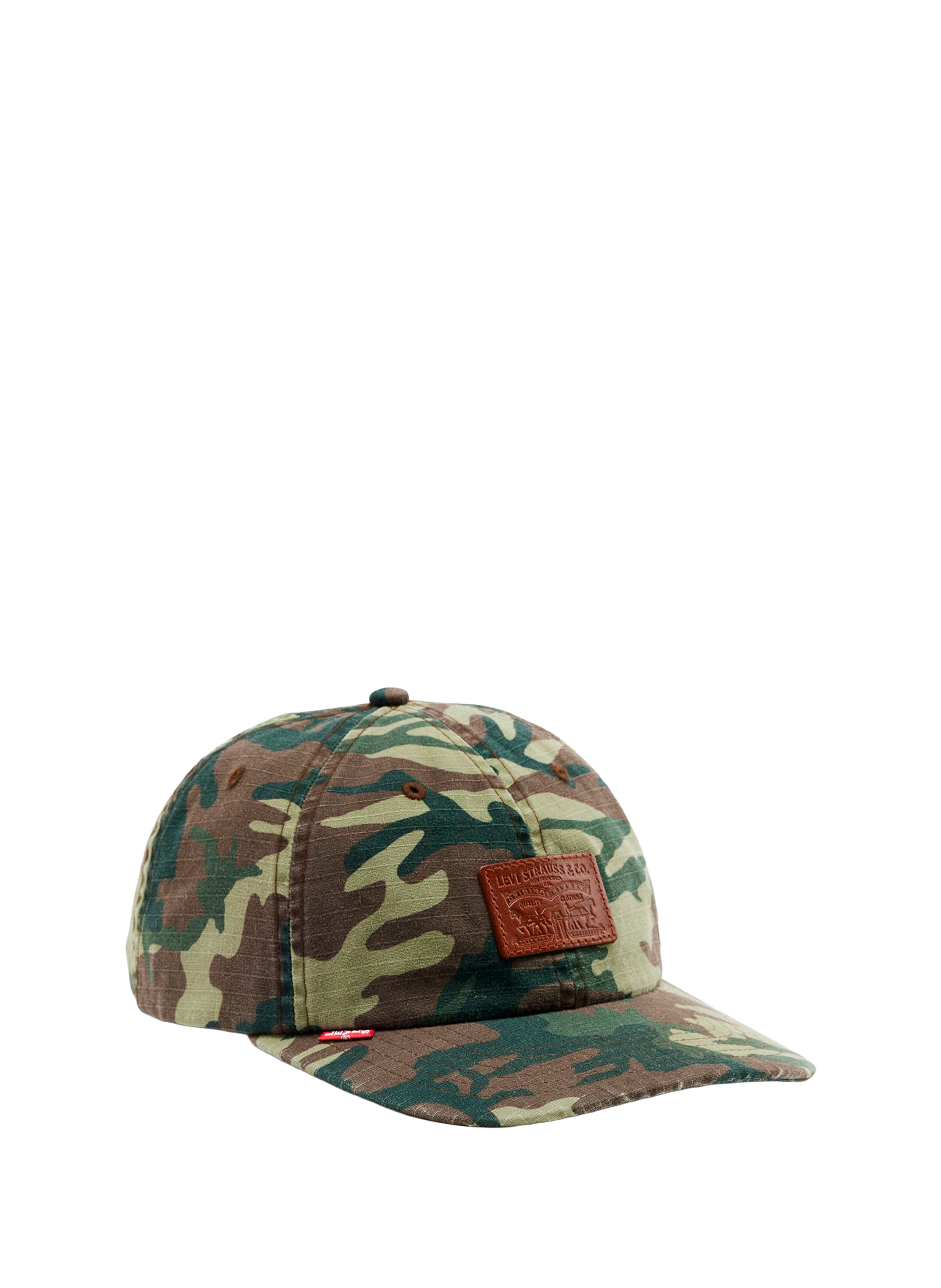 Dad Relaxed Cotton Cap LEVIS ACCESSOIRES Green