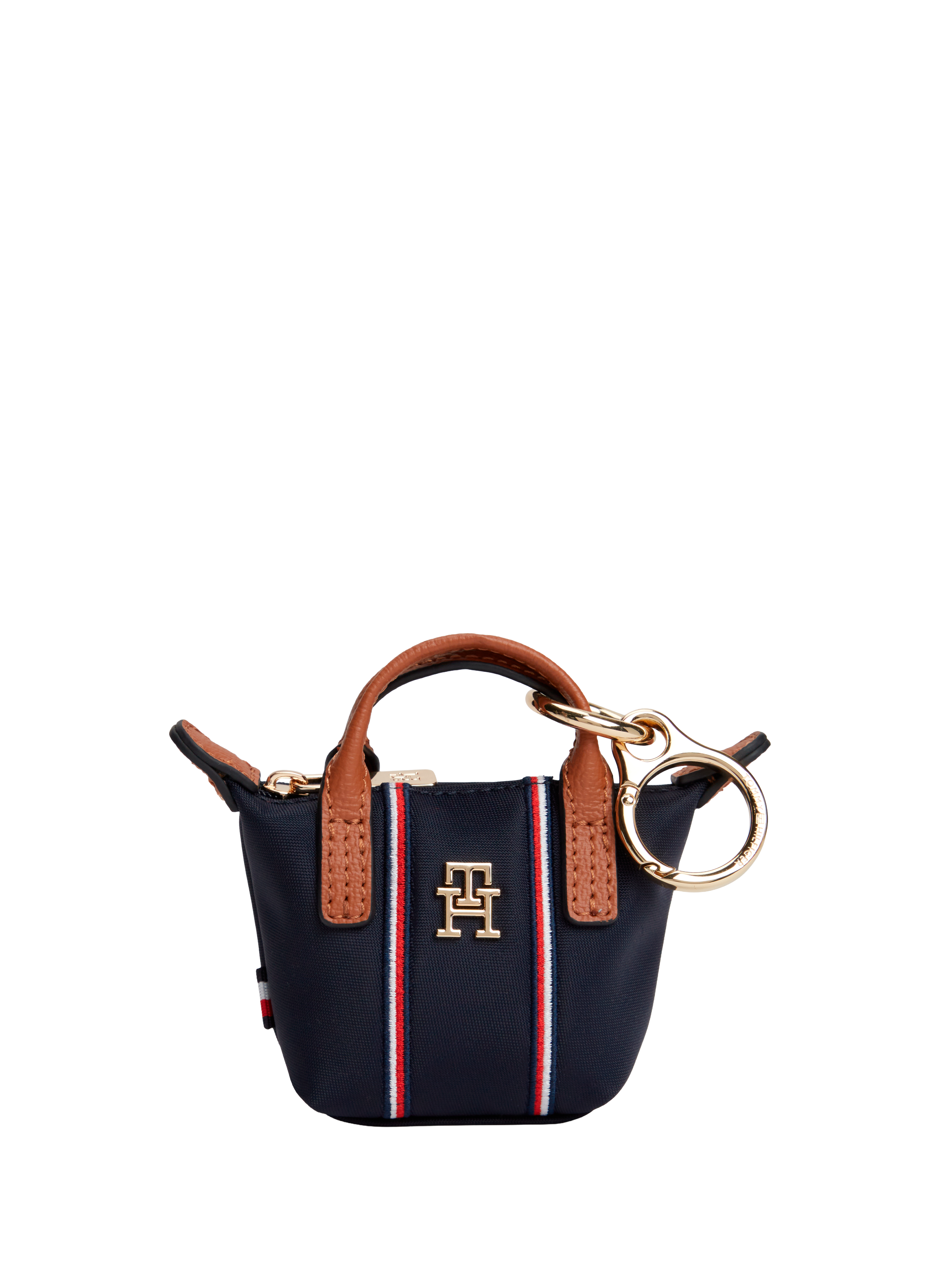 Mini logo keychain bag TOMMY HILFIGER Blue