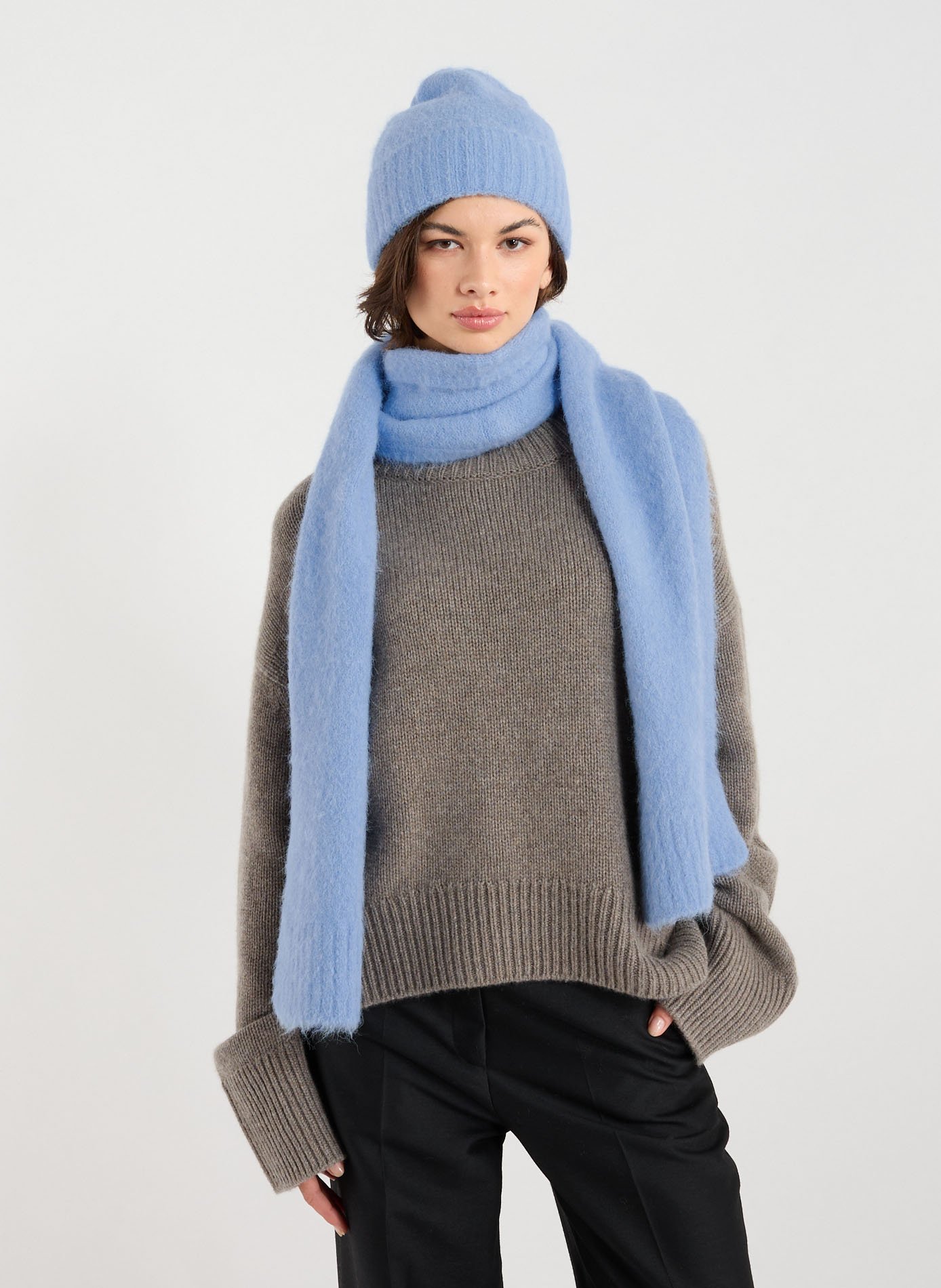 Sajeanne Scarf SAMSOE SAMSOE Blue