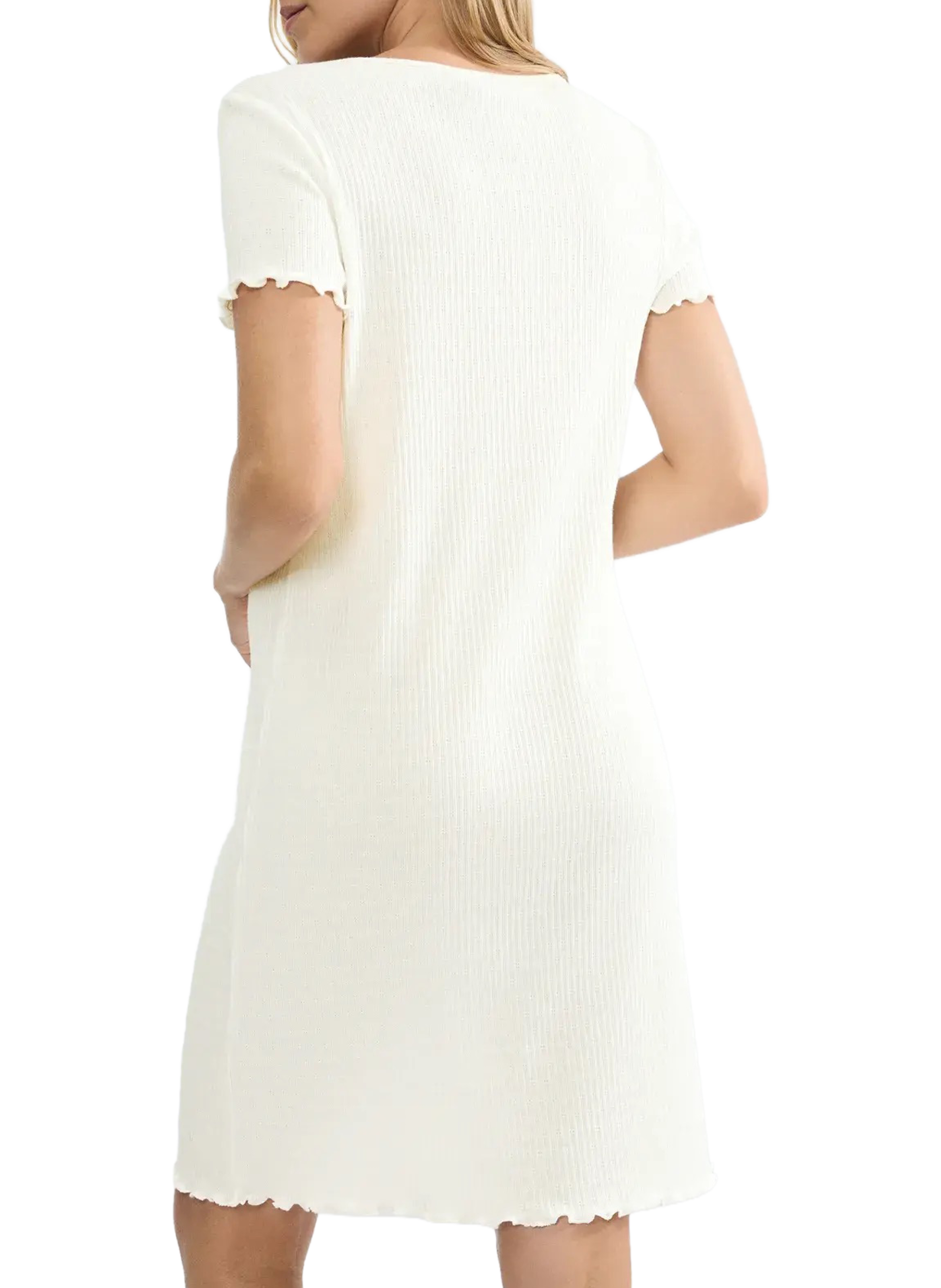 Chemise de nuit Mix & Match en coton mélangé TRIUMPH Blanc