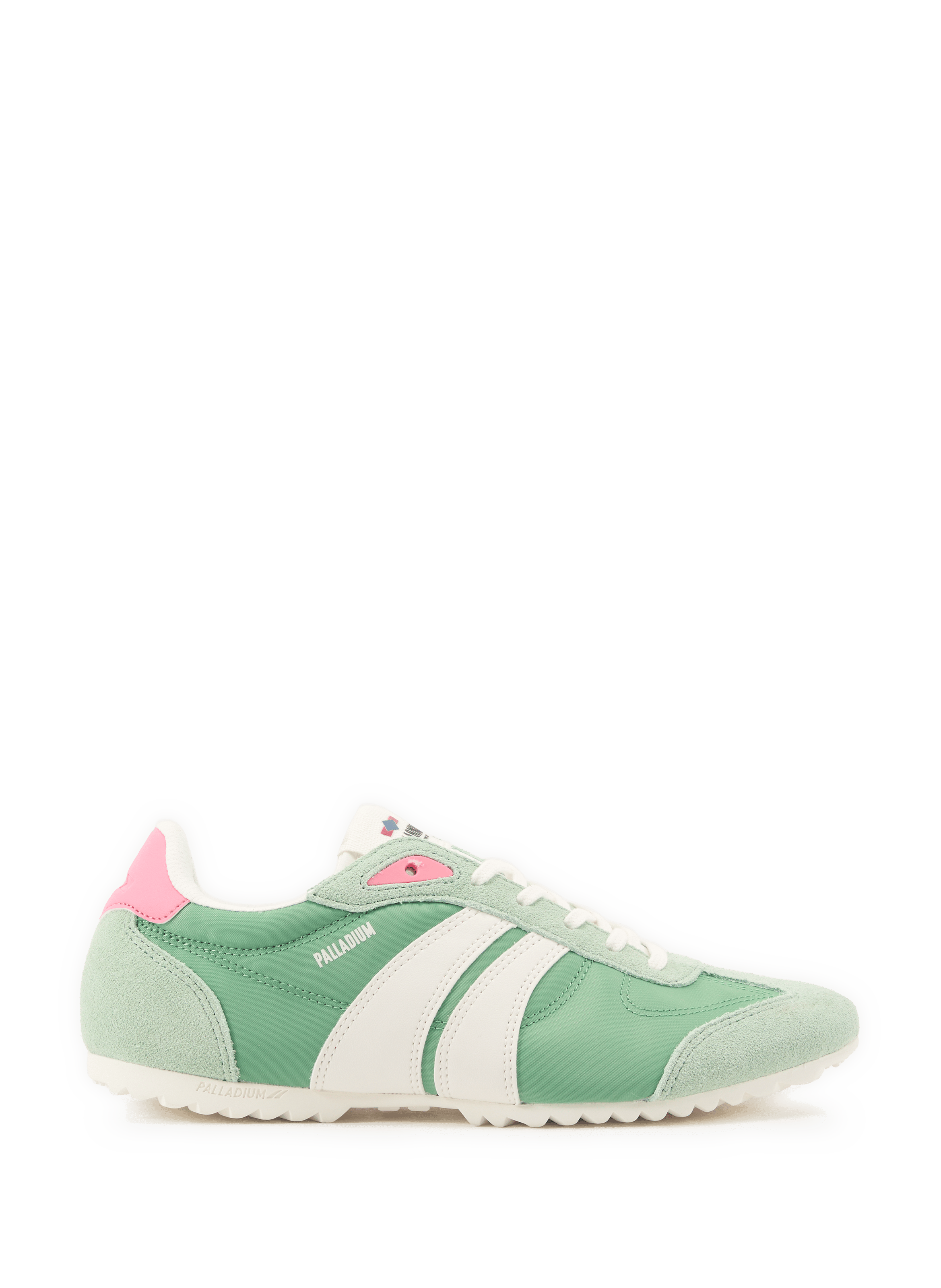 Striped Pallaracer Low-Top Sneakers PALLADIUM Green