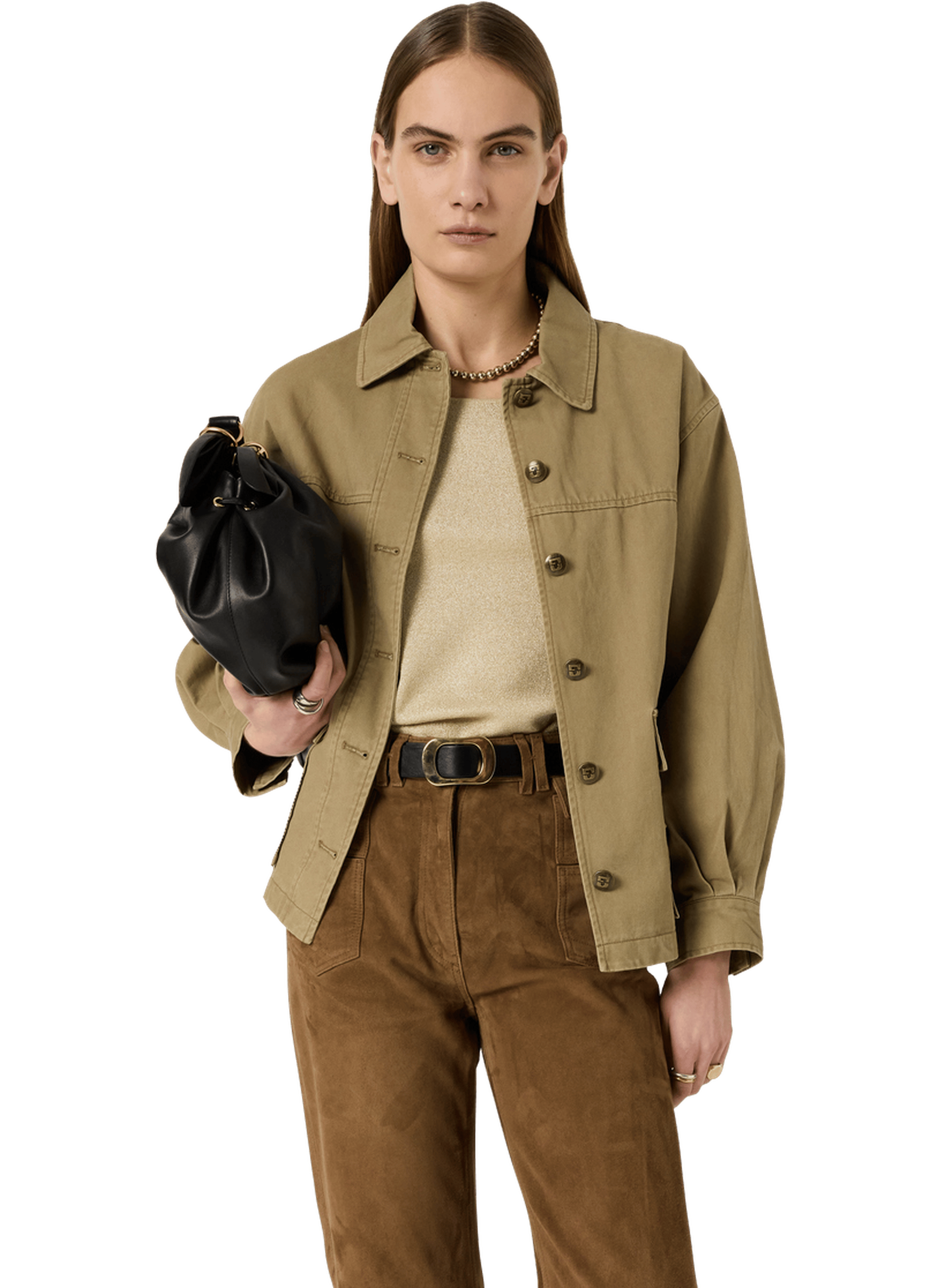 Blouson en denim - tyana GERARD DAREL Kaki