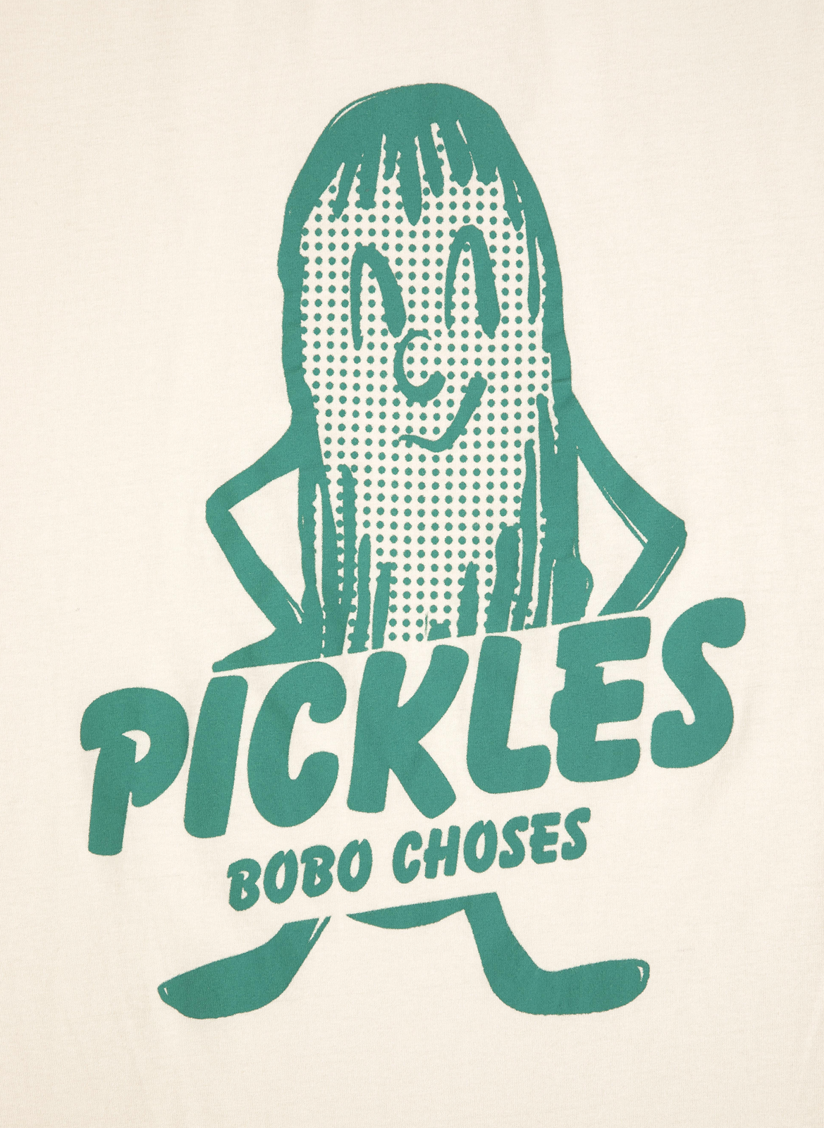 T-shirt à imprimé en coton BOBO CHOSES Beige