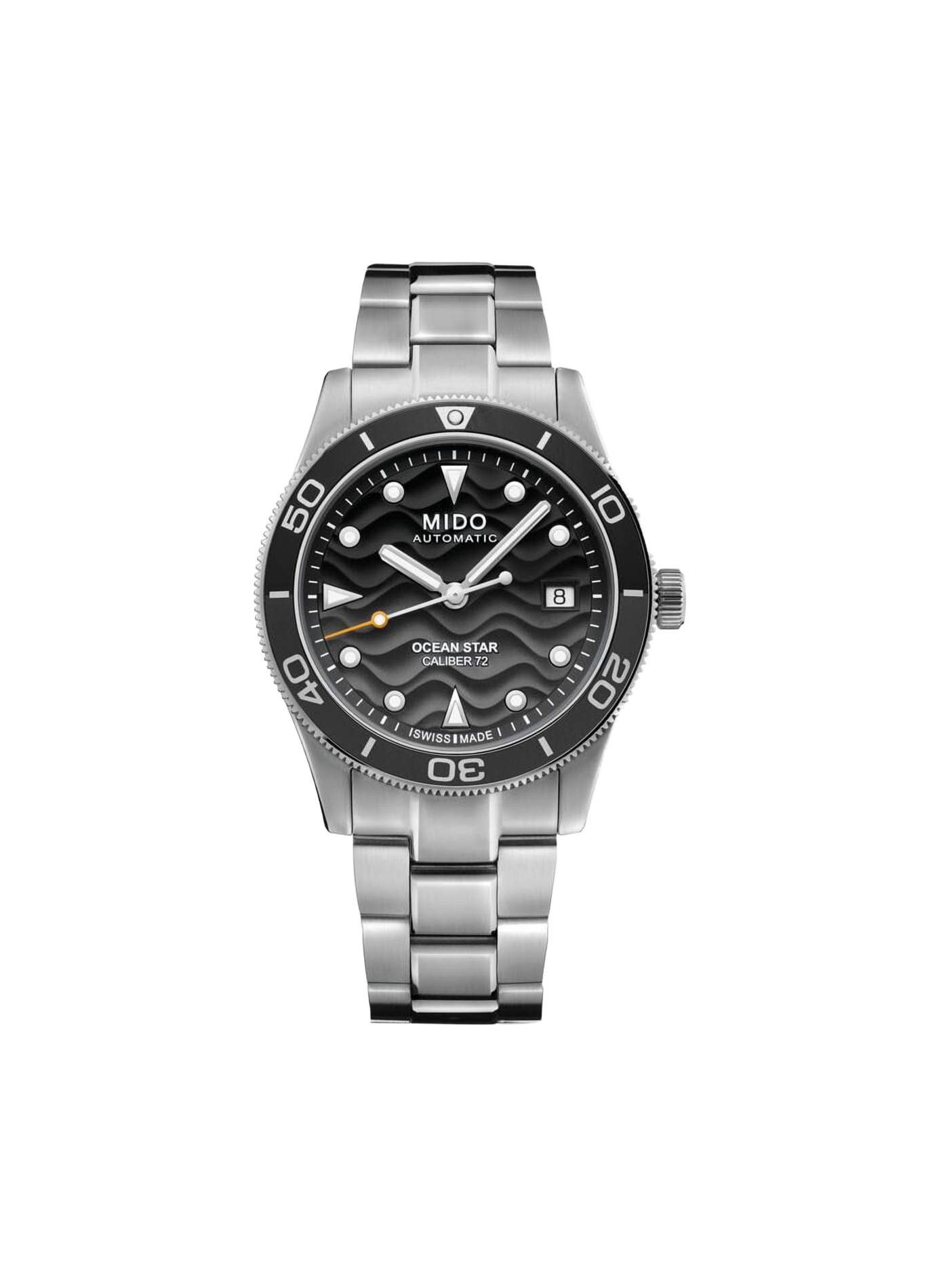 Montre analogique Ocean Star 39 en acier inoxydable MIDO Gris