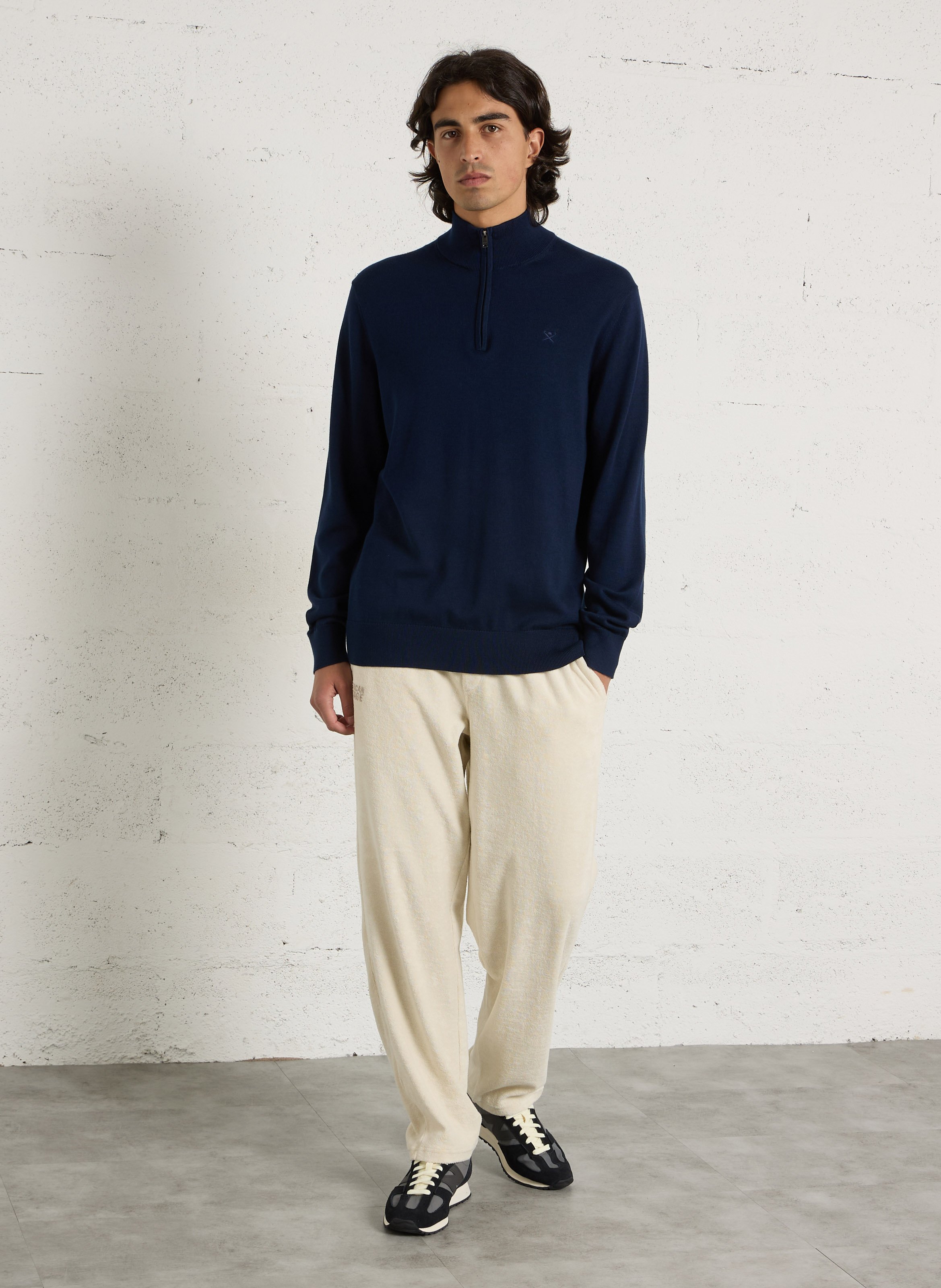Pantalon de jogging en coton bio fuxow AMERICAN VINTAGE Beige