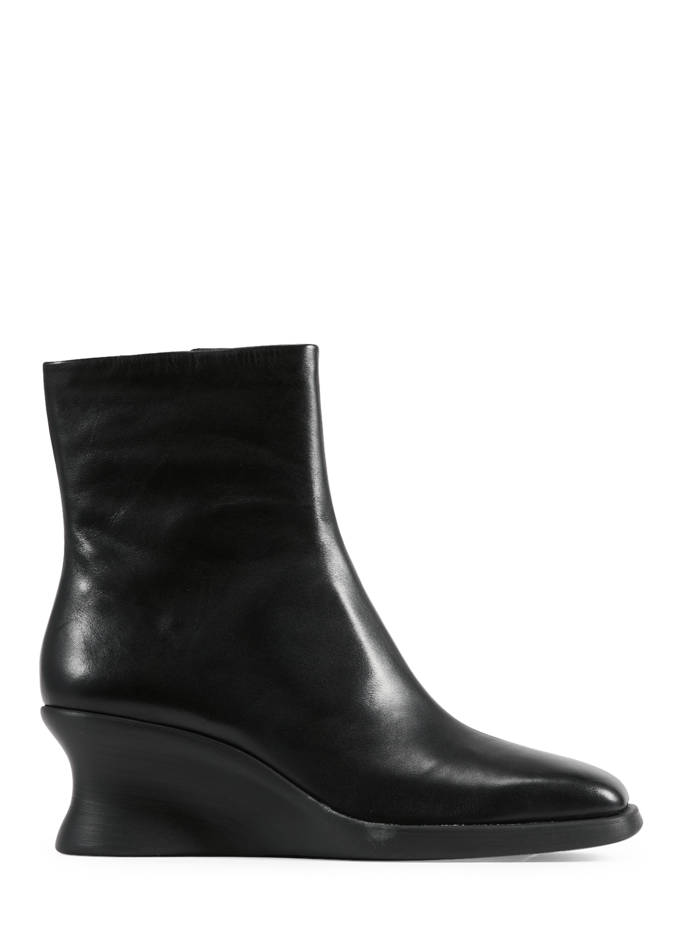 Bottines compensées Louise en cuir CAMPER Noir