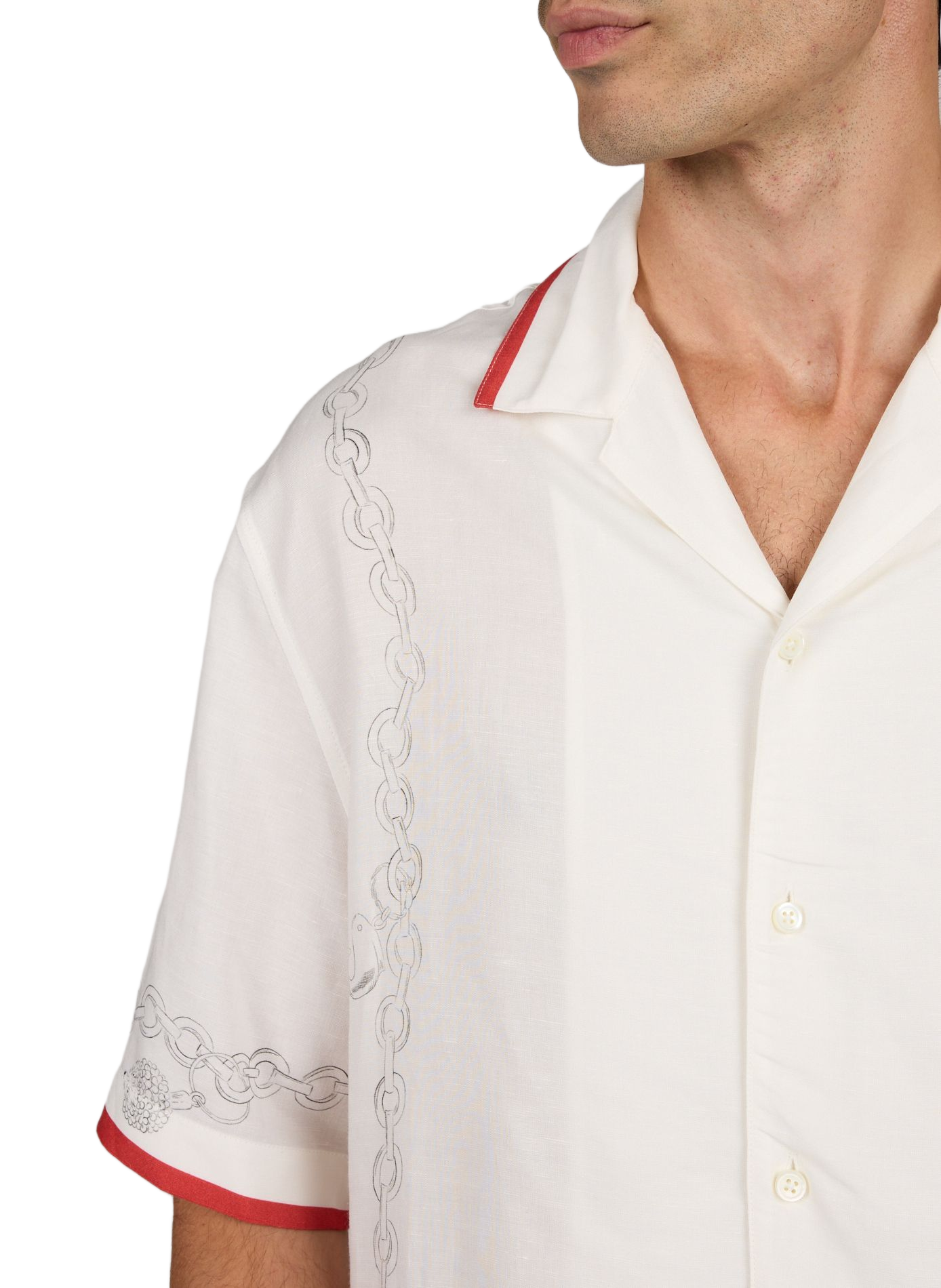 Het Cocktail katoenen overhemd JACQUEMUS Beige