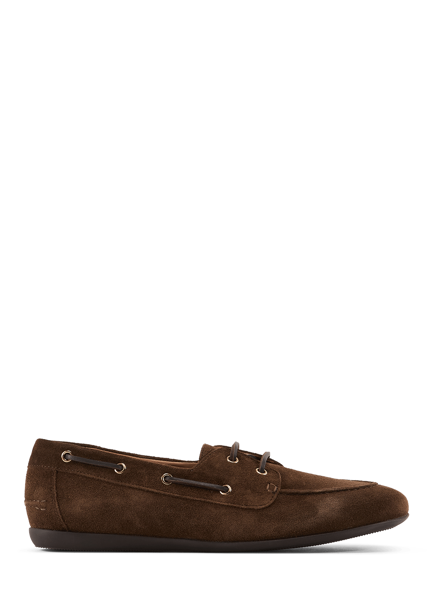 Bootsschuhe aus Veloursleder von Betsy BOBBIES Braun
