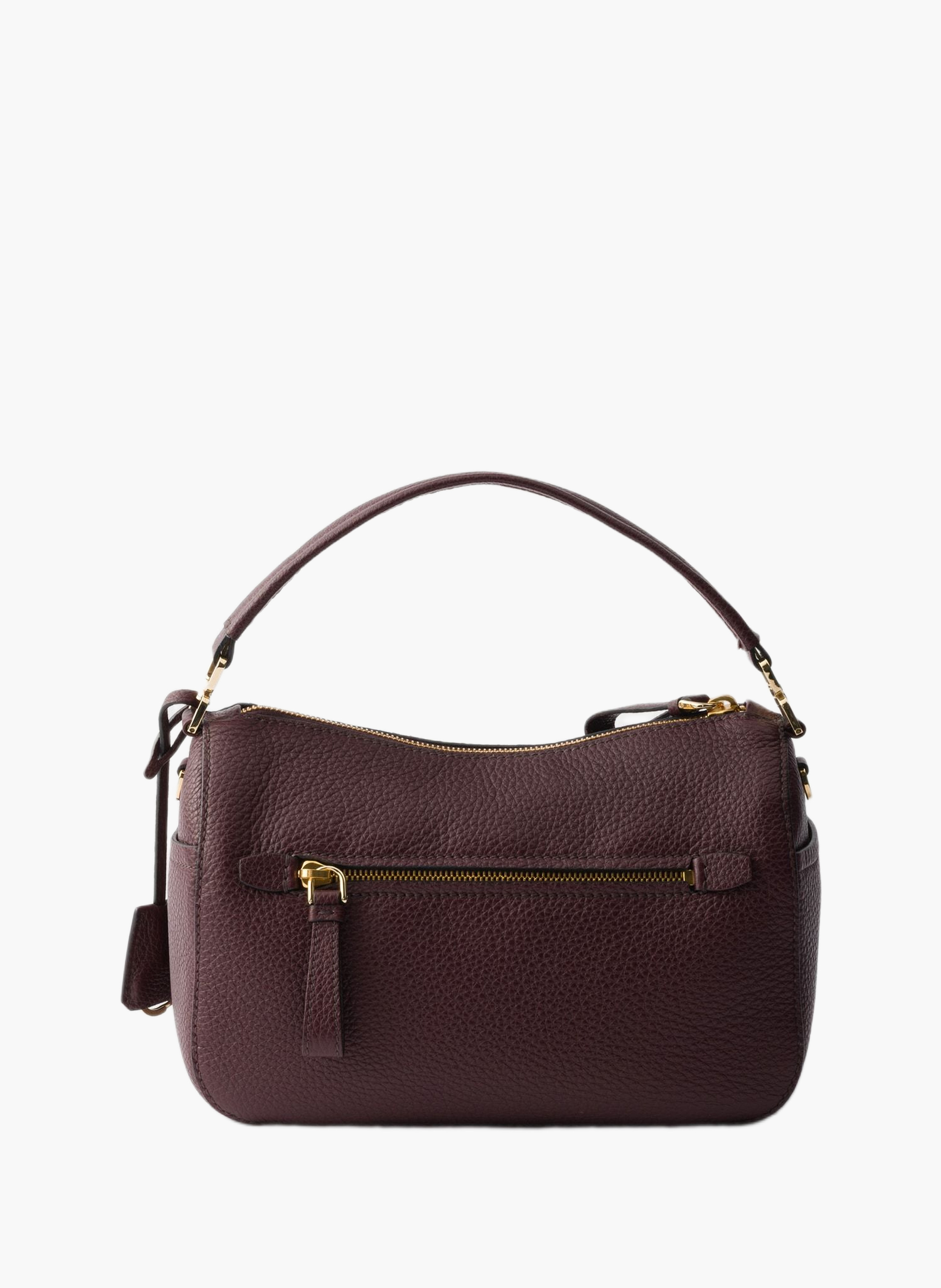 Petit sac en cuir PRADA Rouge