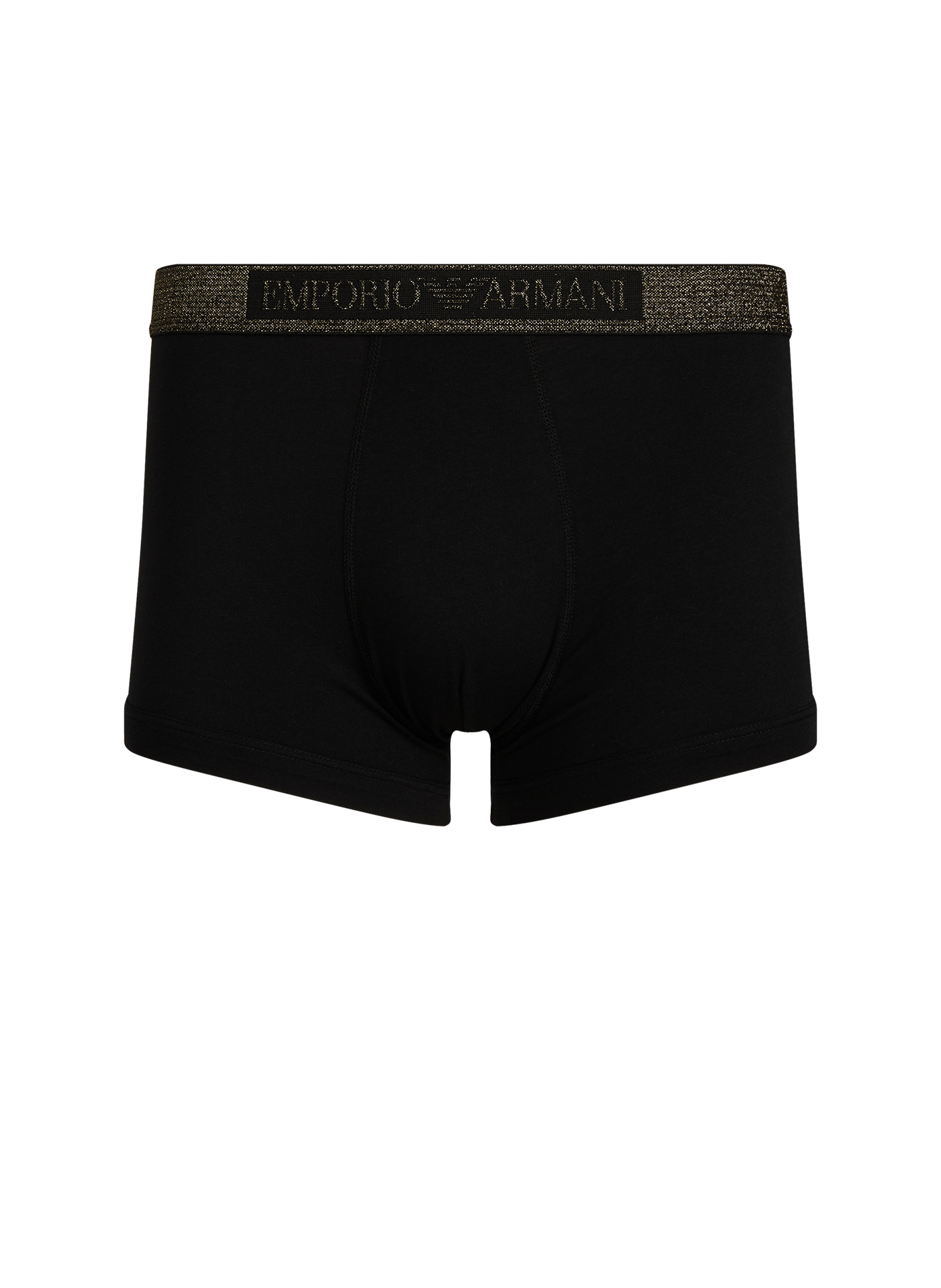 Pack of 2 boxers with glitter waistband EMPORIO ARMANI Black