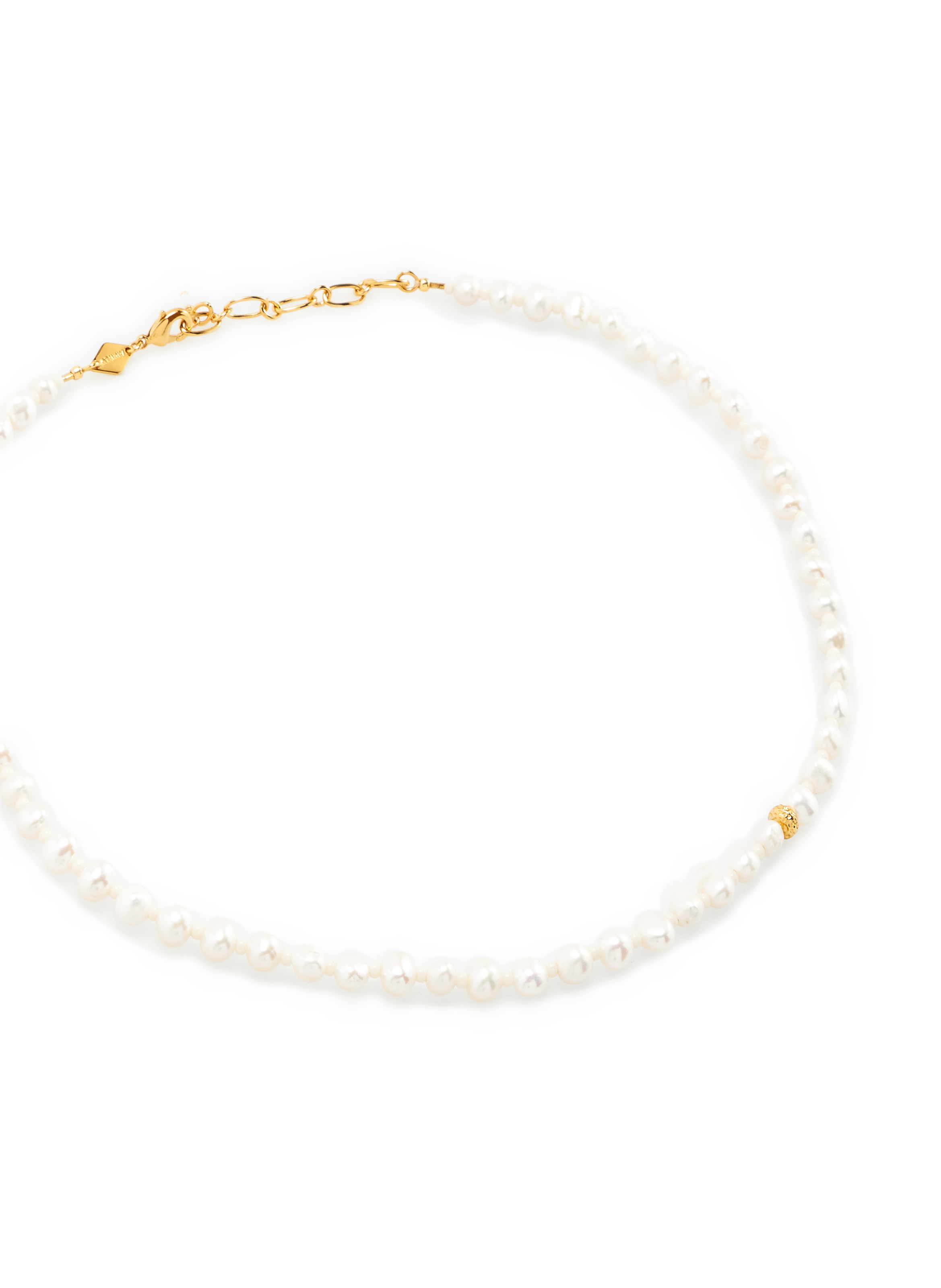 Petit Stellar Pearly necklace ANNI LU Golden