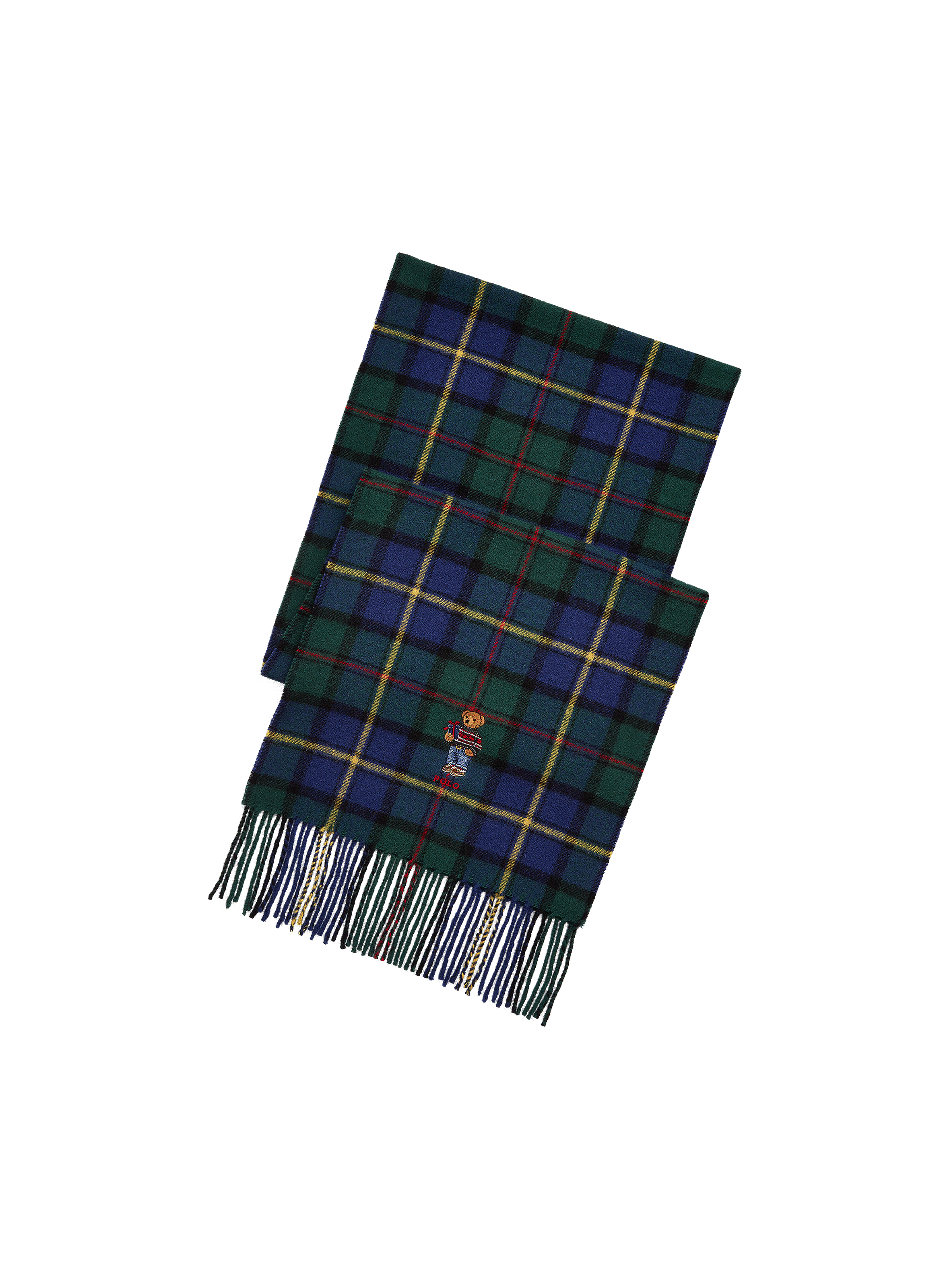 Echarpe tartan en laine