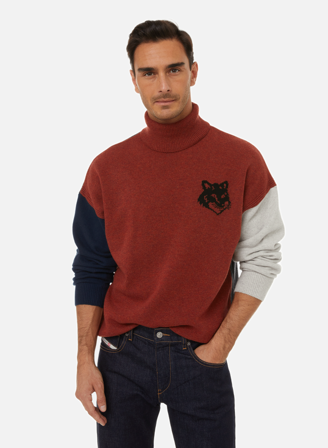 Fox wool knit jumper MAISON KITSUNÉ