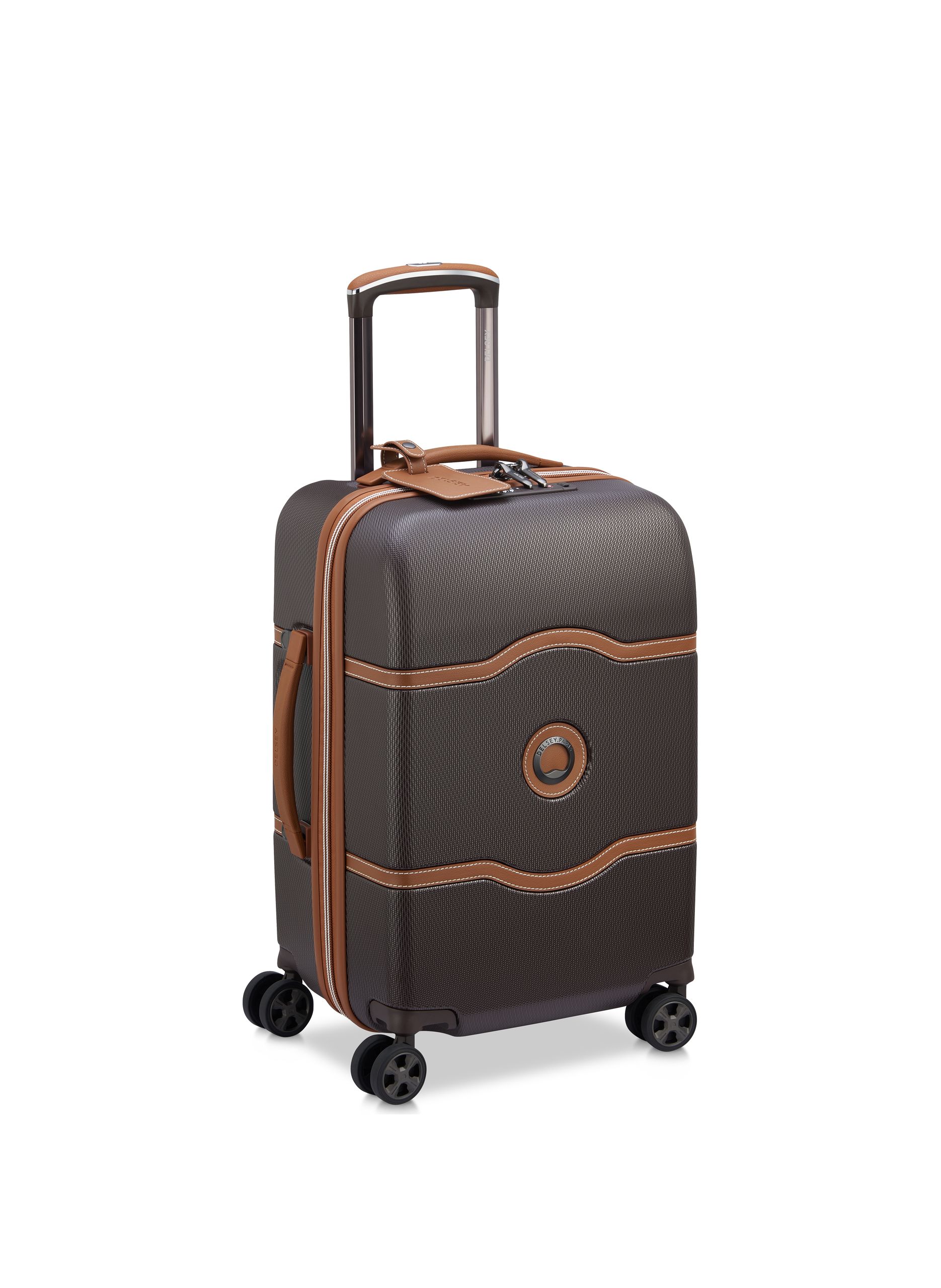 Valise cabine rigide taille s - chatelet air 2.0 DELSEY PARIS Marron