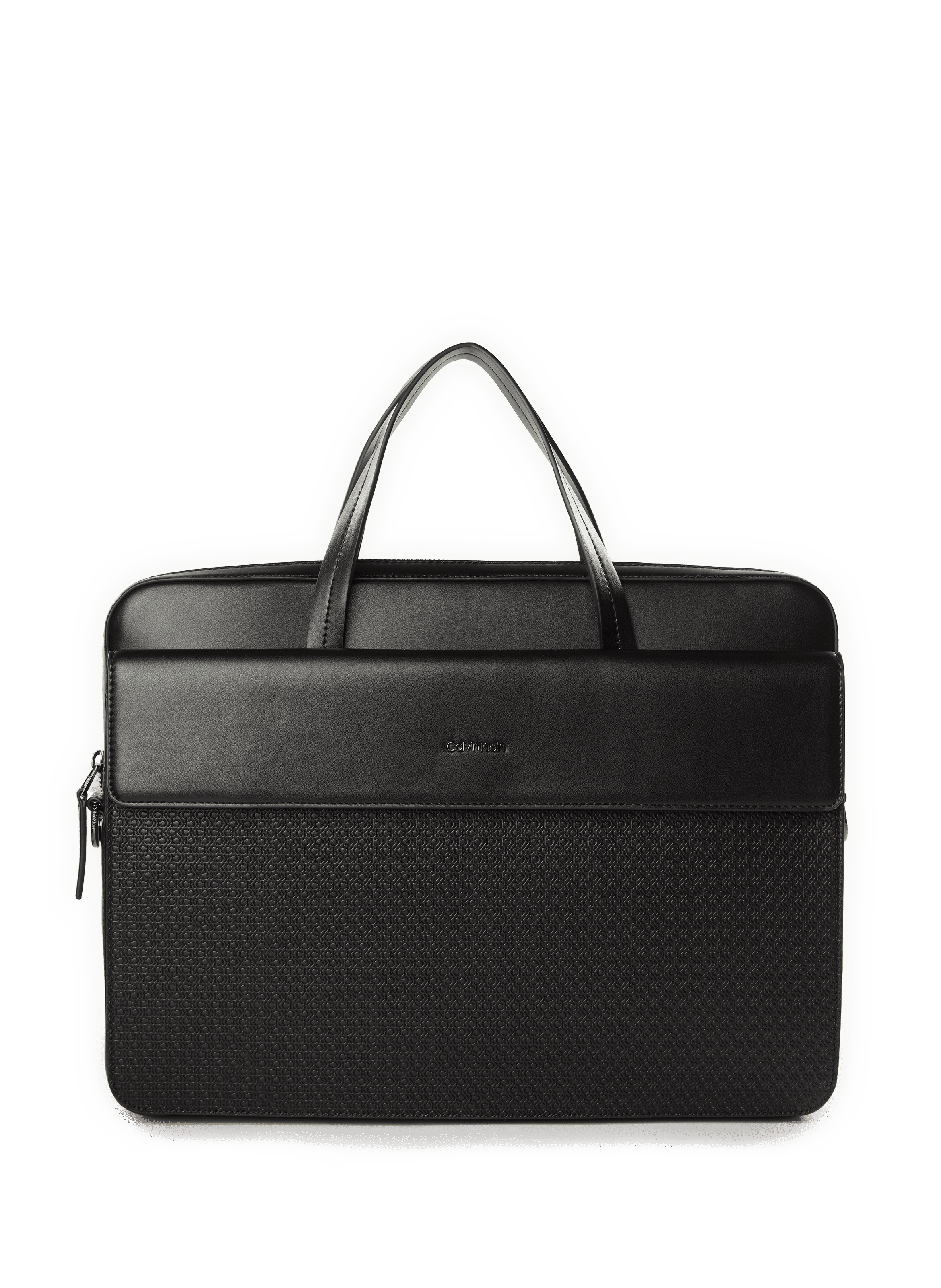 CALVIN KLEIN Porte-documents à logo  Noir