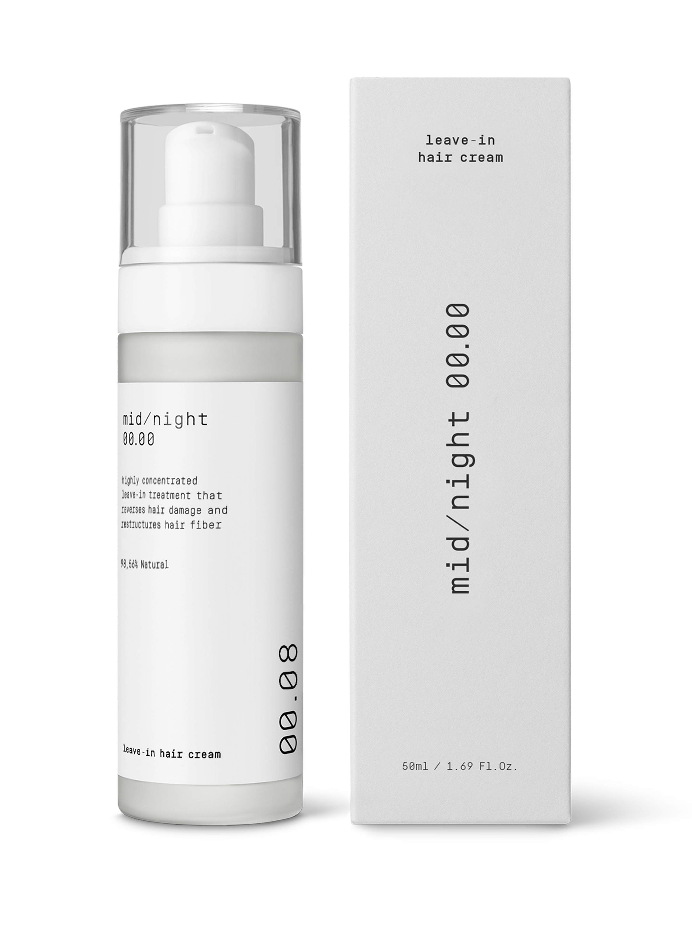 Leave-in Hair Cream 00.08 MID/NIGHT No color