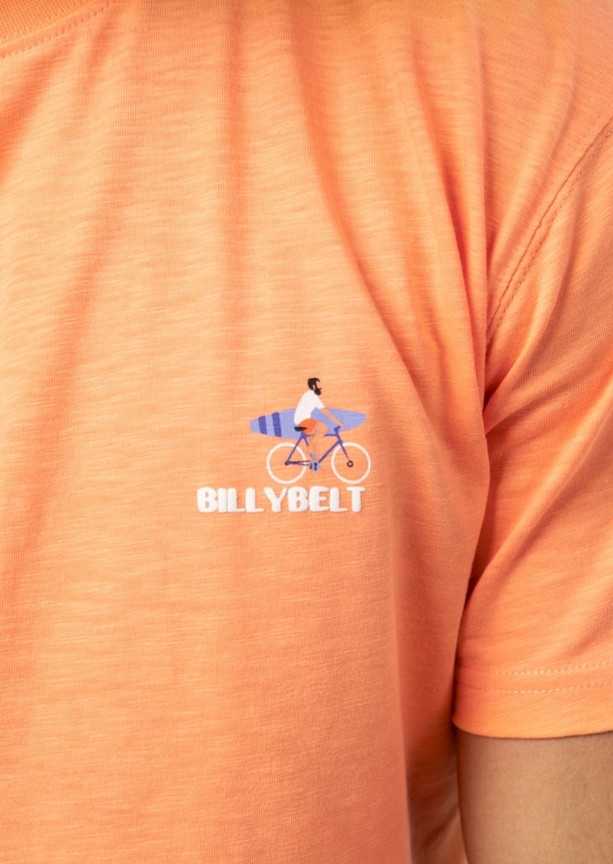 T-shirt vintage en coton biologique BILLYBELT Orange