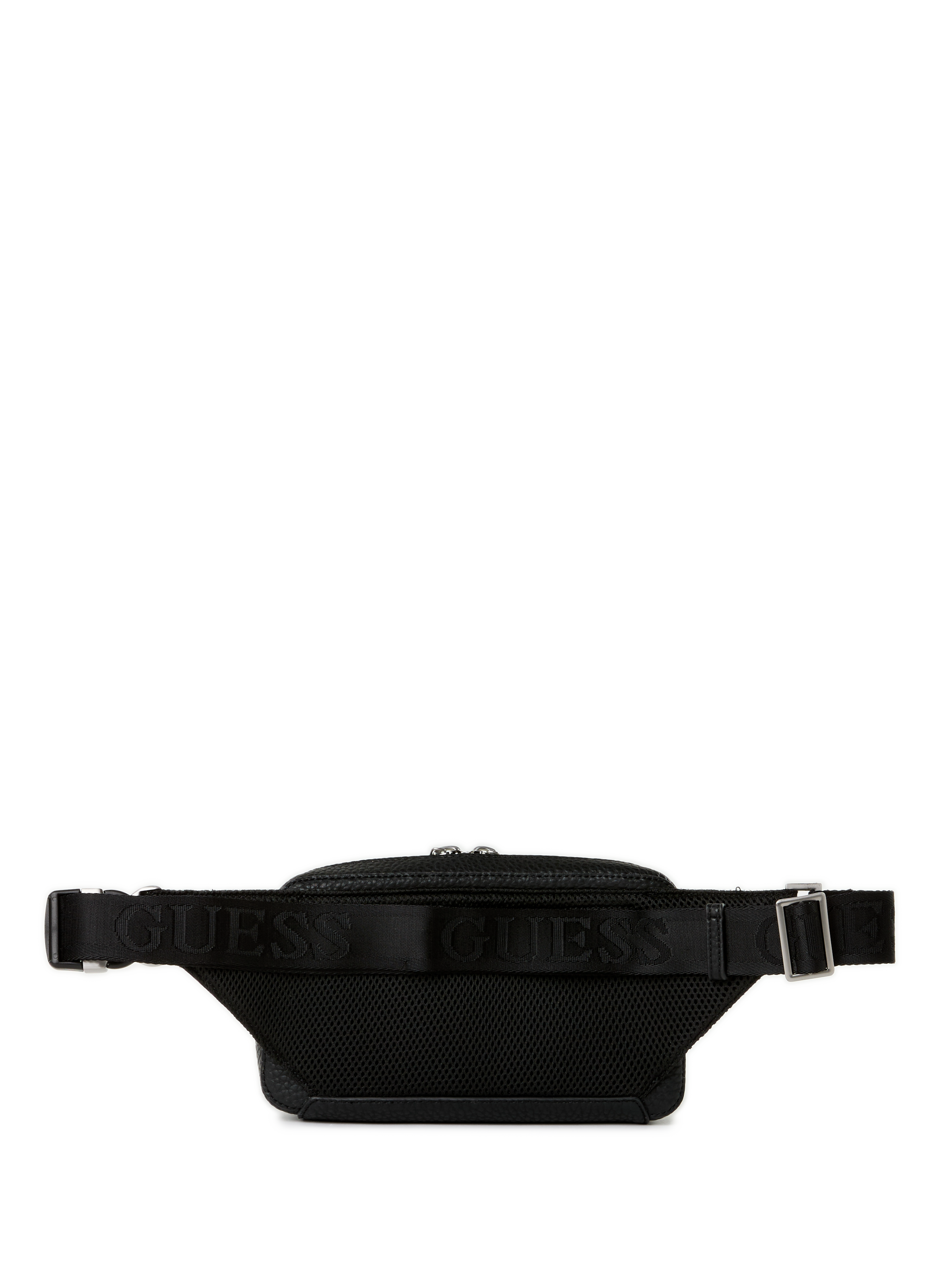 Grained waist bag GUESS Black