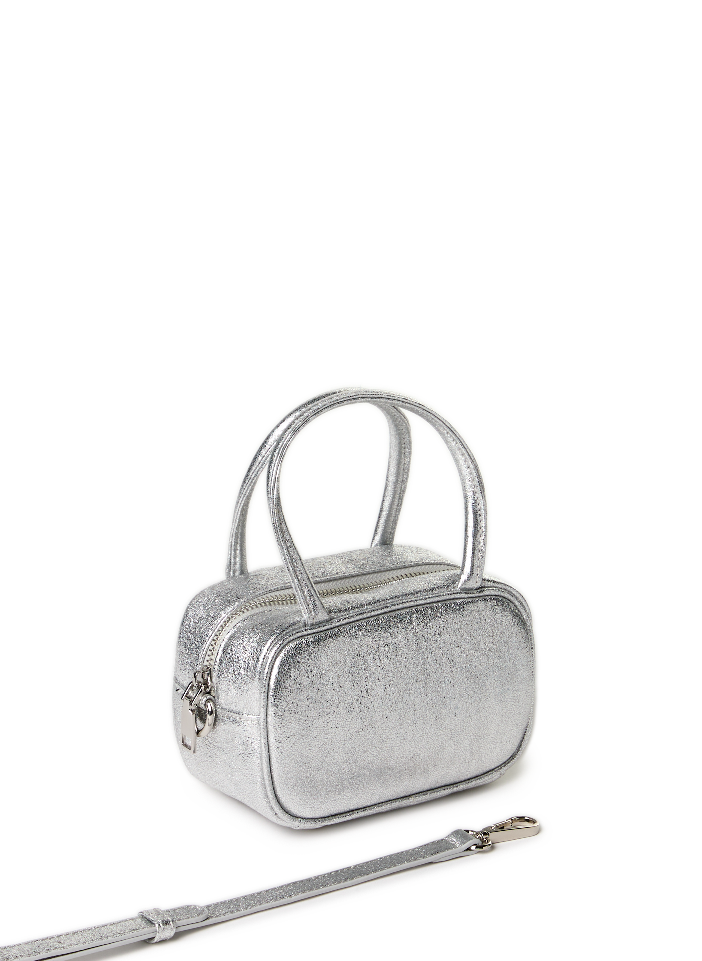 Sac à main pailleté AU PRINTEMPS PARIS Argent