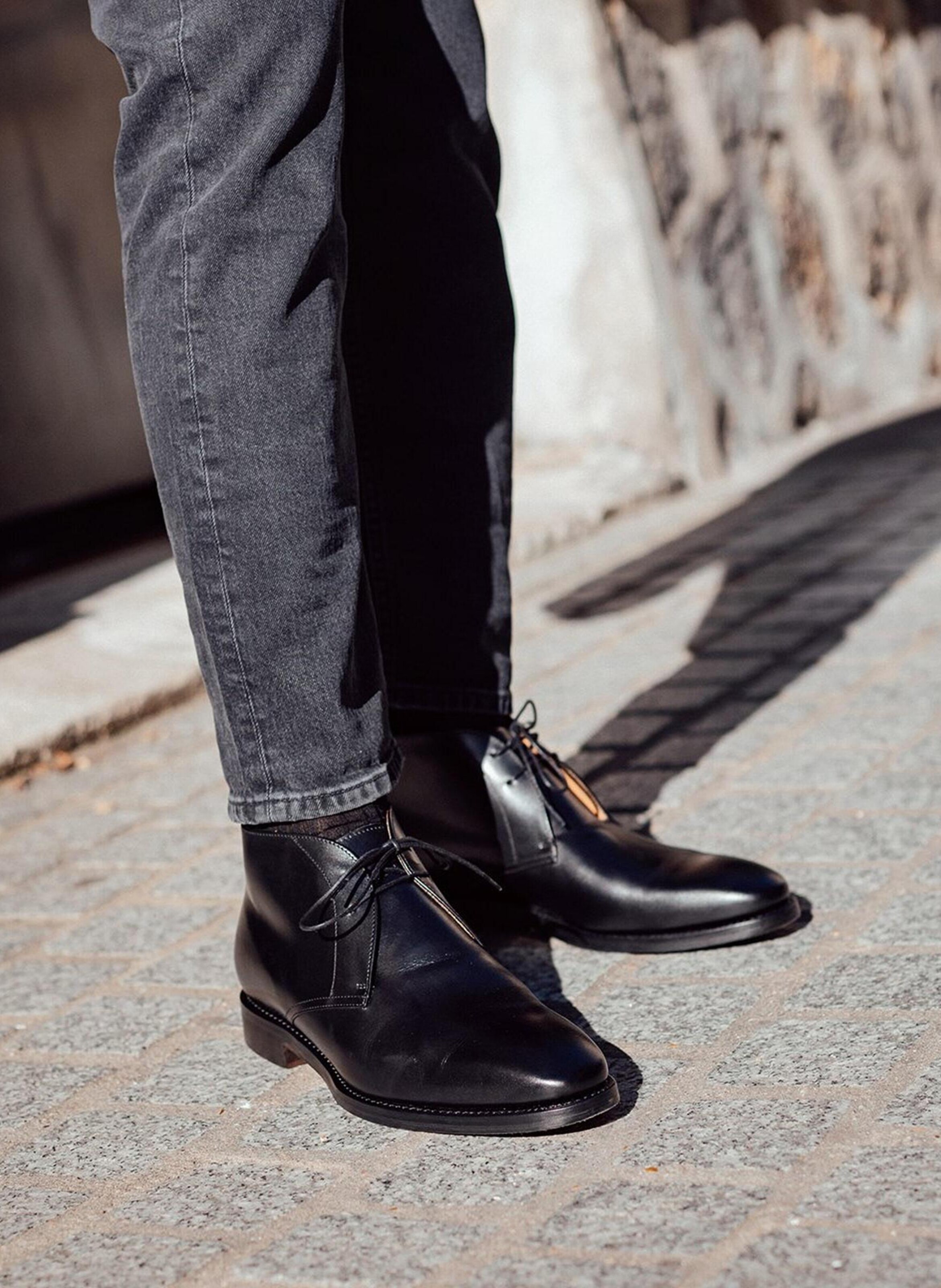Bottines chukka FINSBURY Noir