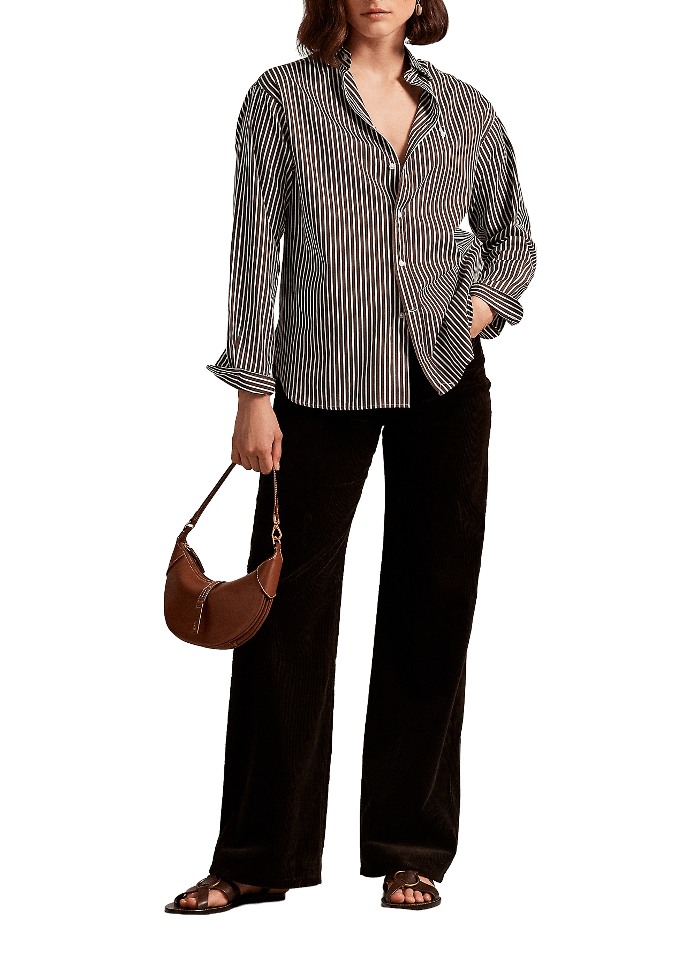 ITHACA ARCHIVE SHIRT POLO RALPH LAUREN Brown