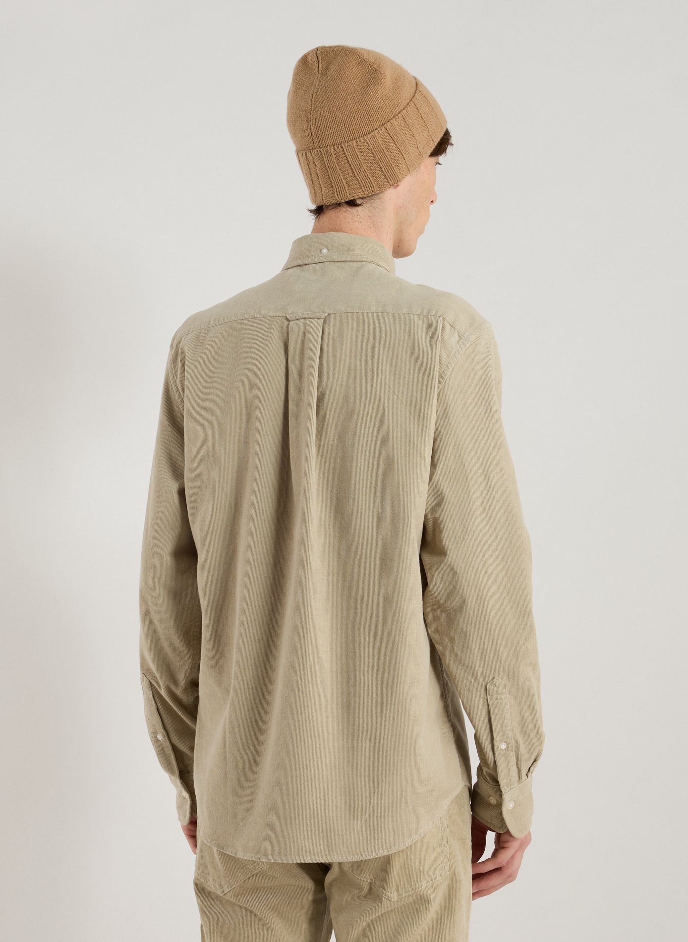 American collar cotton shirt GANT Beige