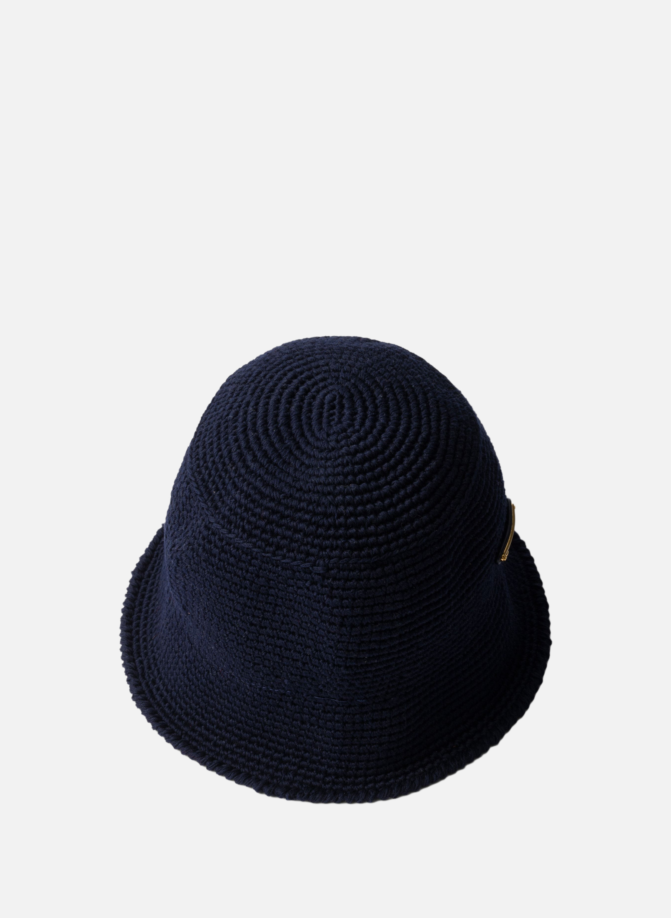 Bob en crochet PRADA Bleu