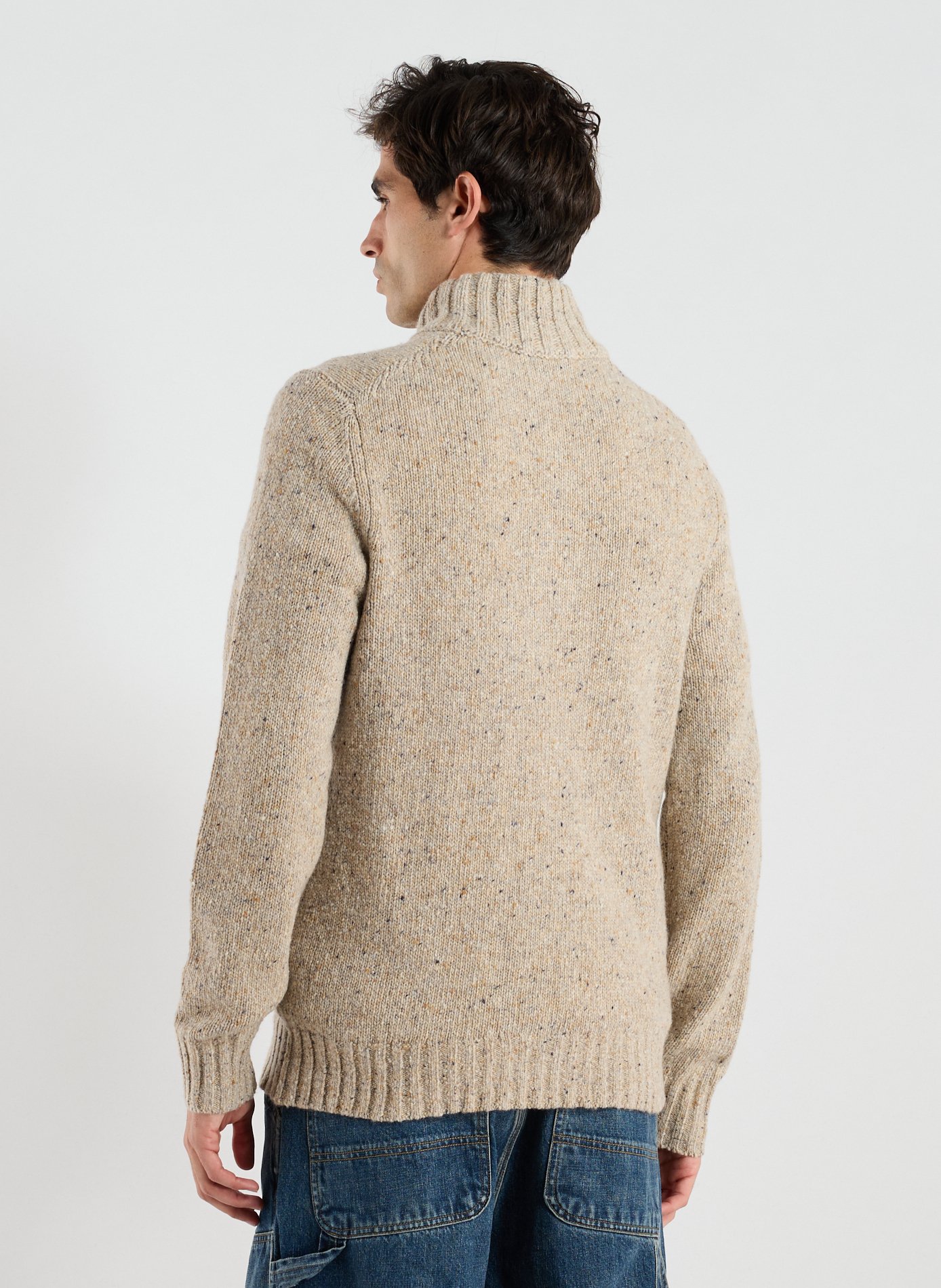 Pull en laine mélangée EDEN PARK Beige