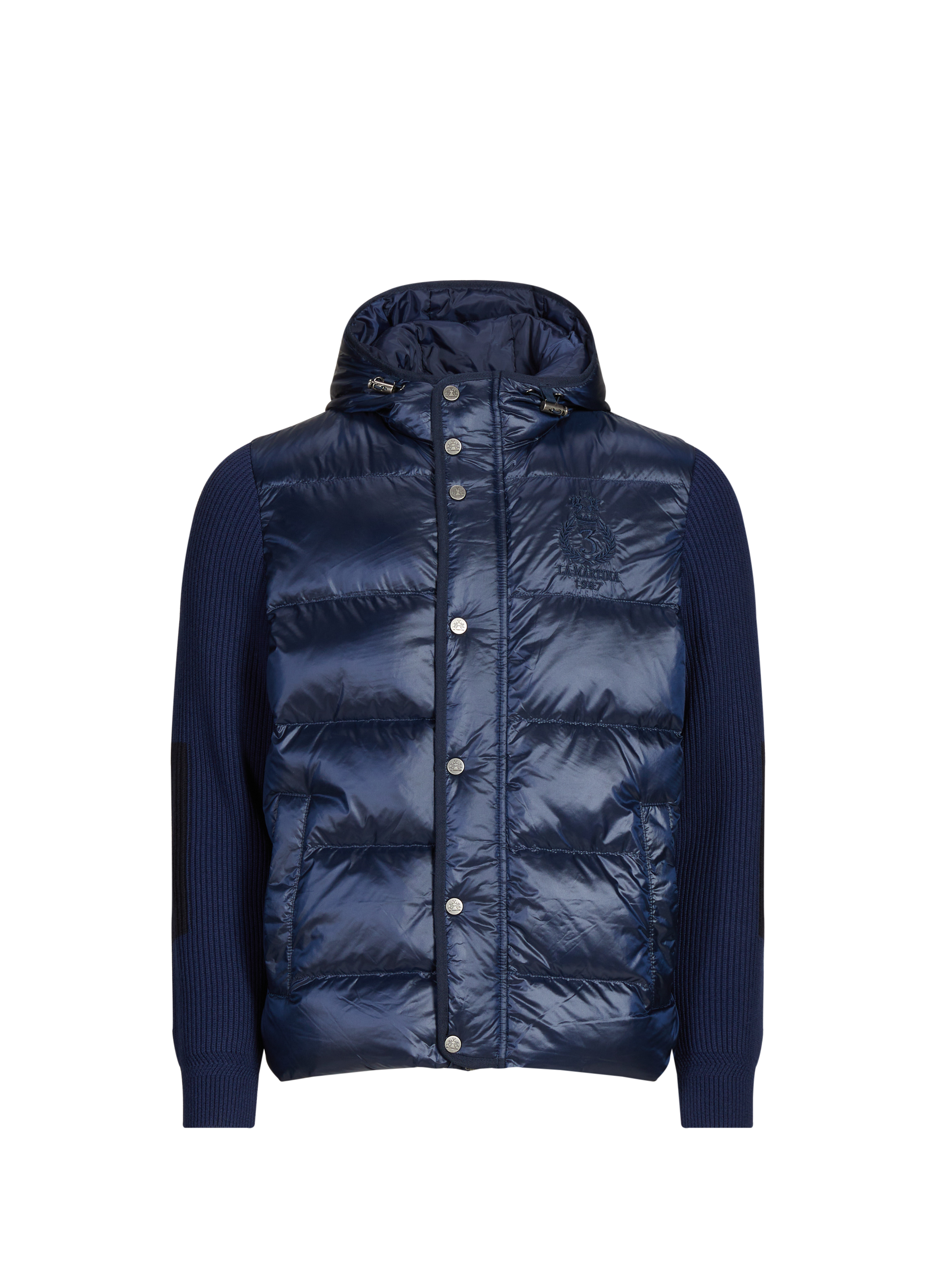 LA MARTINA Hooded Jacket Blue