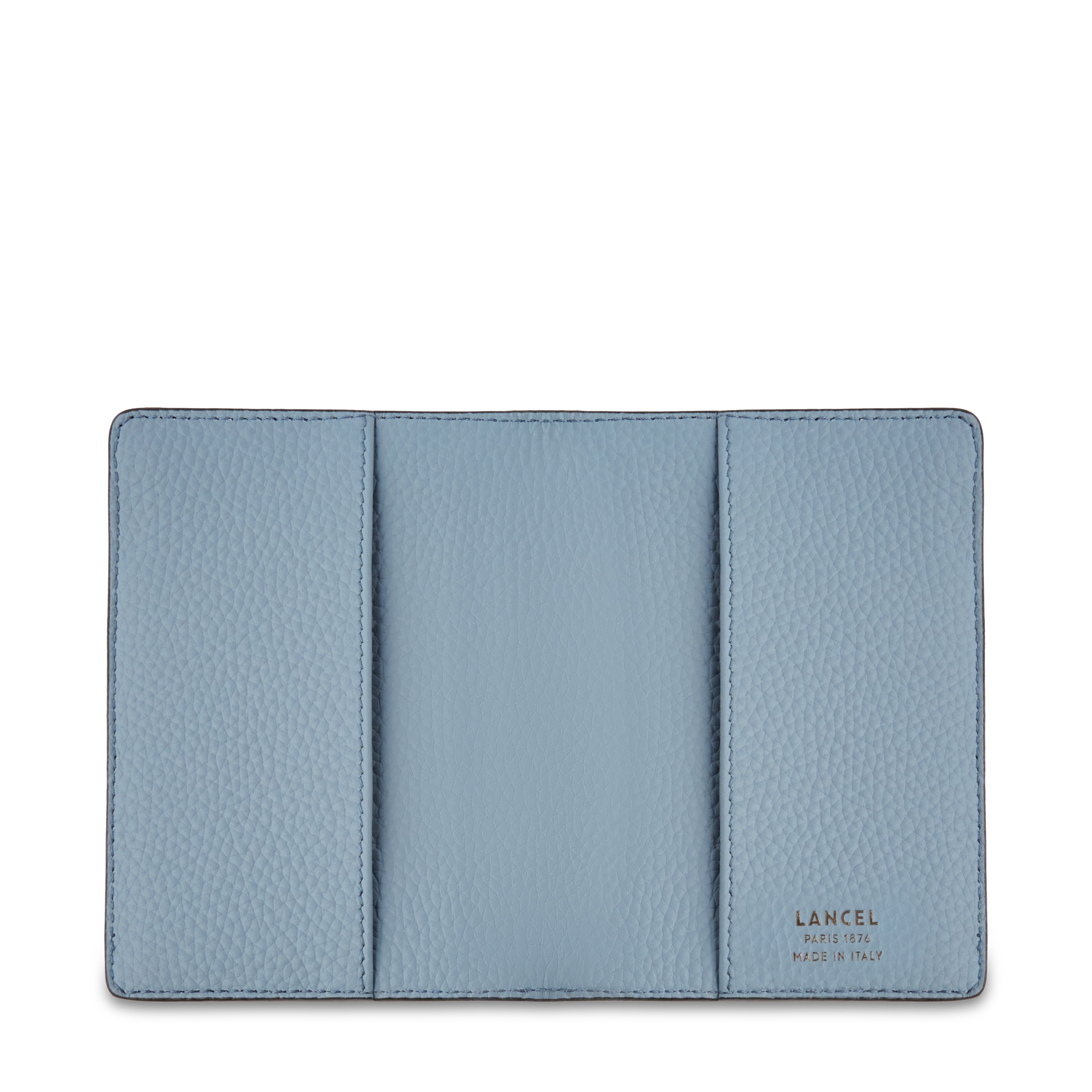 Porte-passeport charlie de lancel en cuir LANCEL Bleu