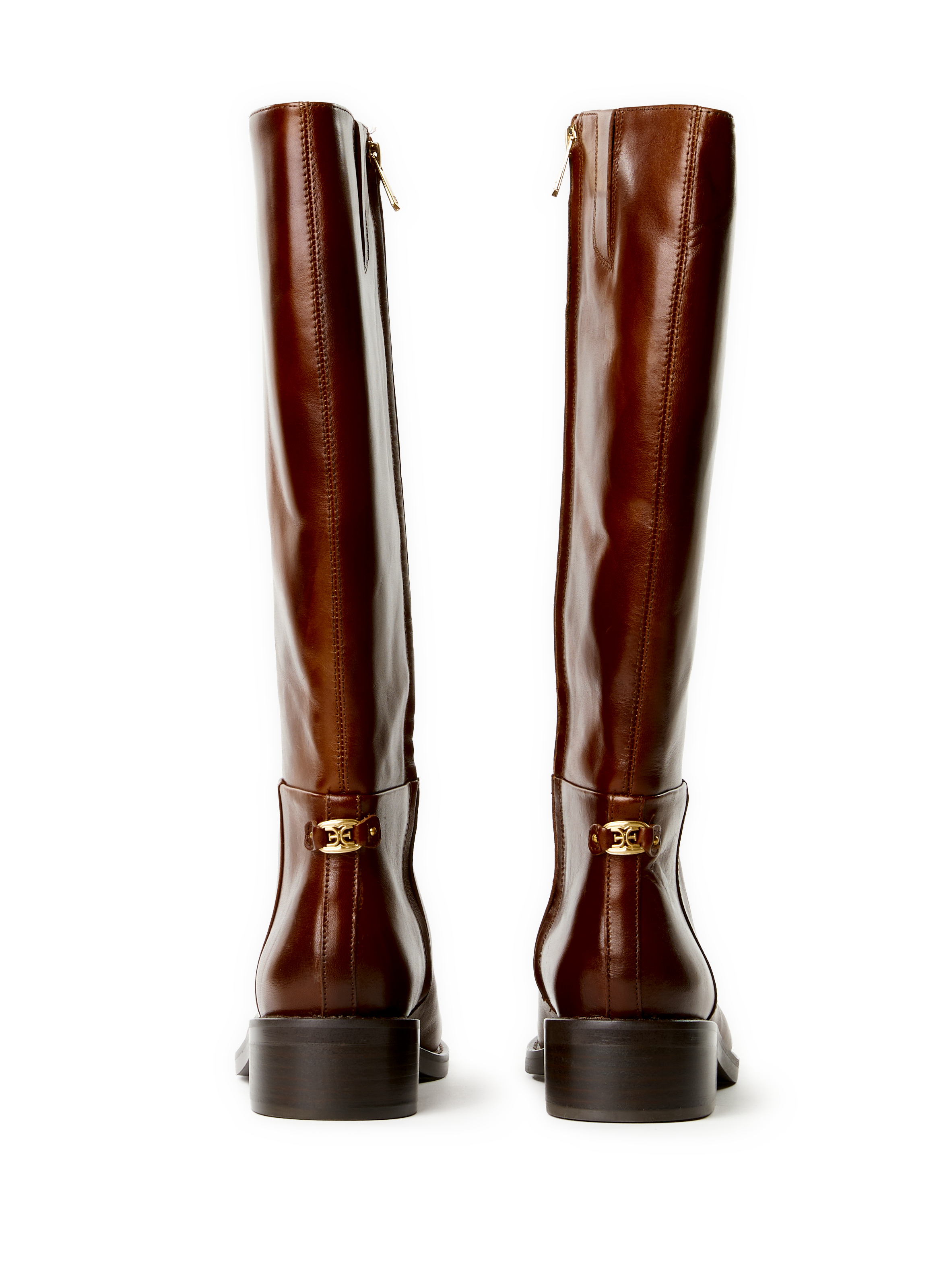 Milla leather boots SAM EDELMAN Brown